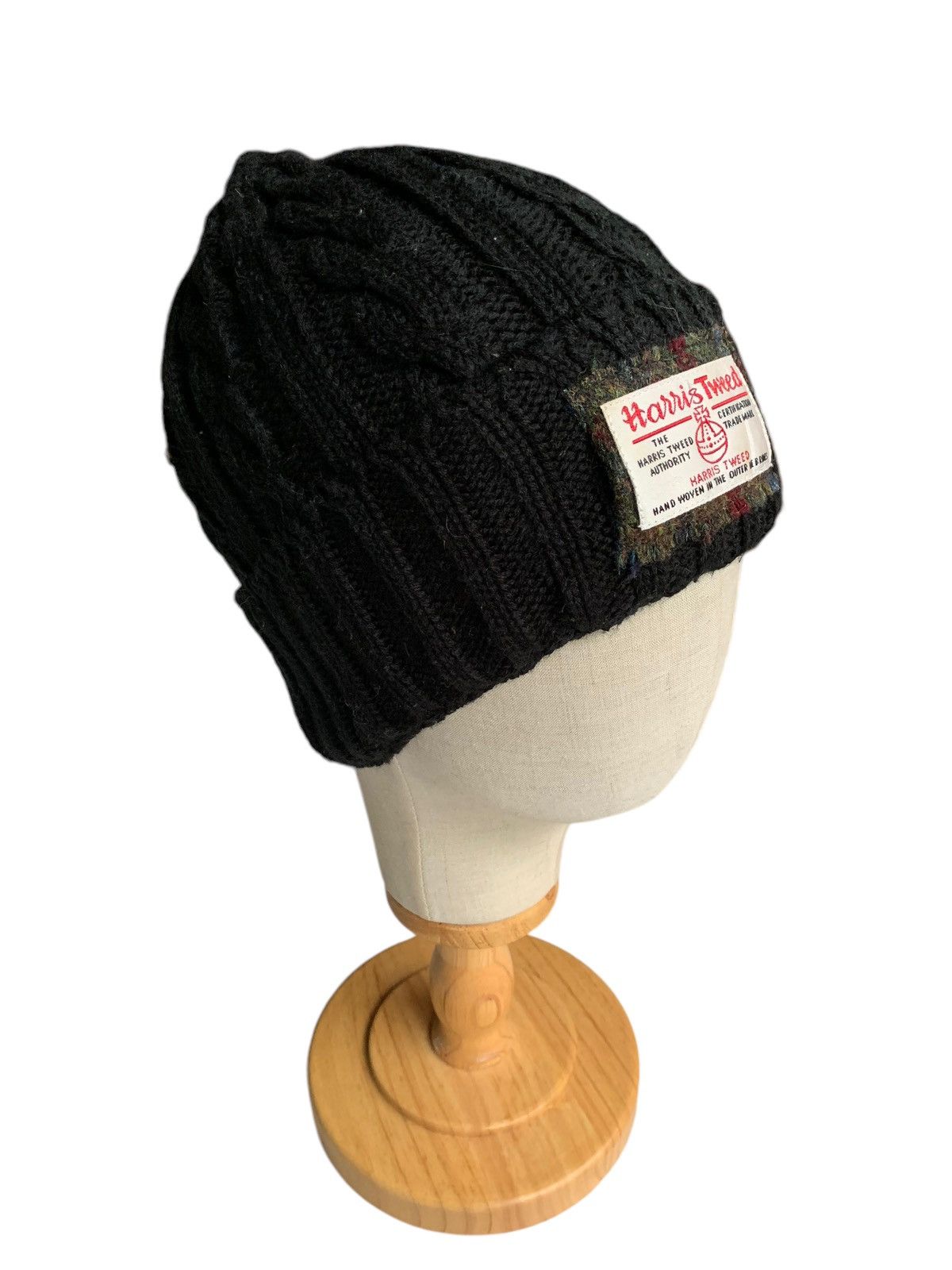 Japanese Brand × Kapital × Vintage Harris Tweed Knitted Beanie Hats Size ONE SIZE - 5 Thumbnail