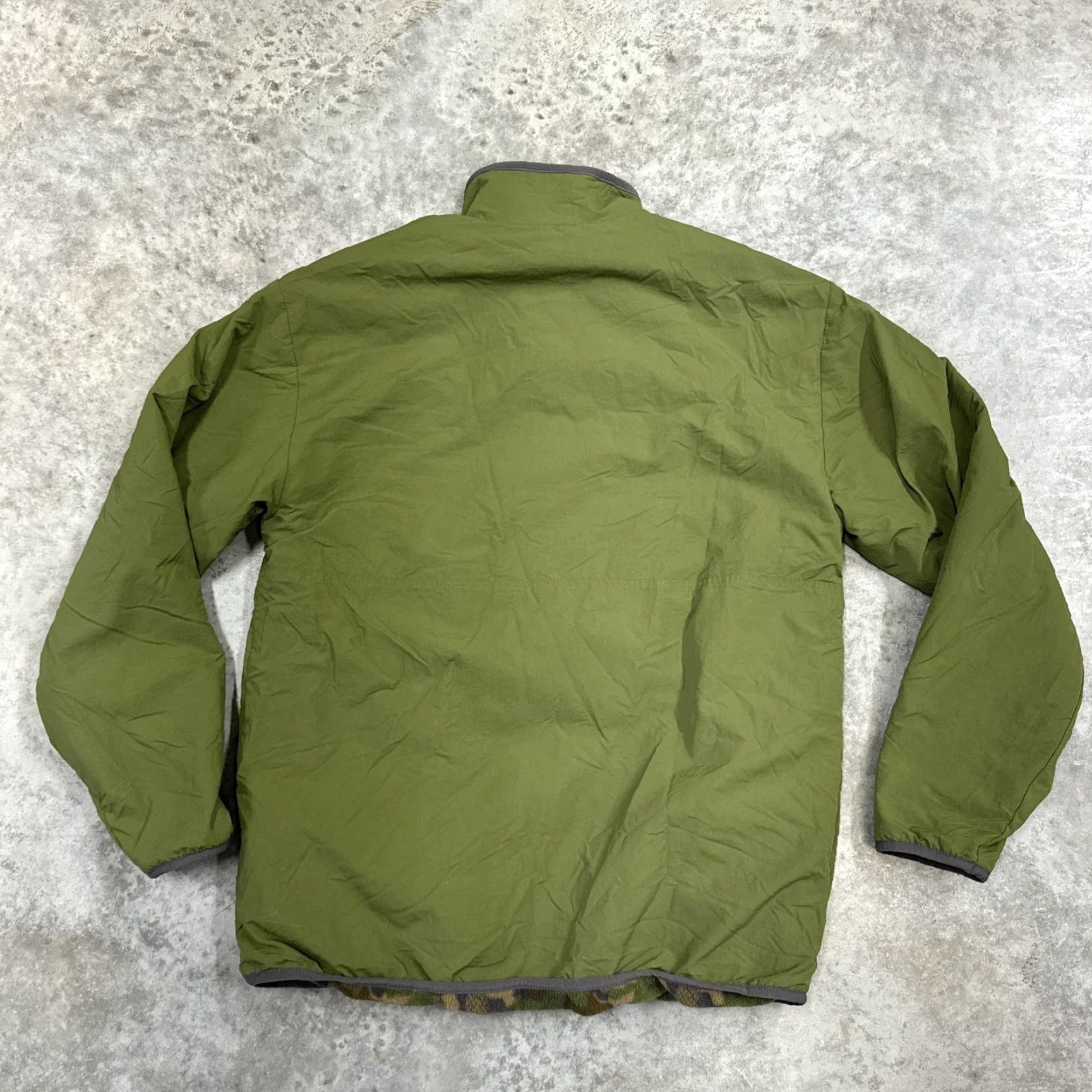 Chubbies Chubbies Jacket Mens M Green Camo Reversible Fleece Pullover Anorak Size US M / EU 48-50 / 2 - 6 Thumbnail