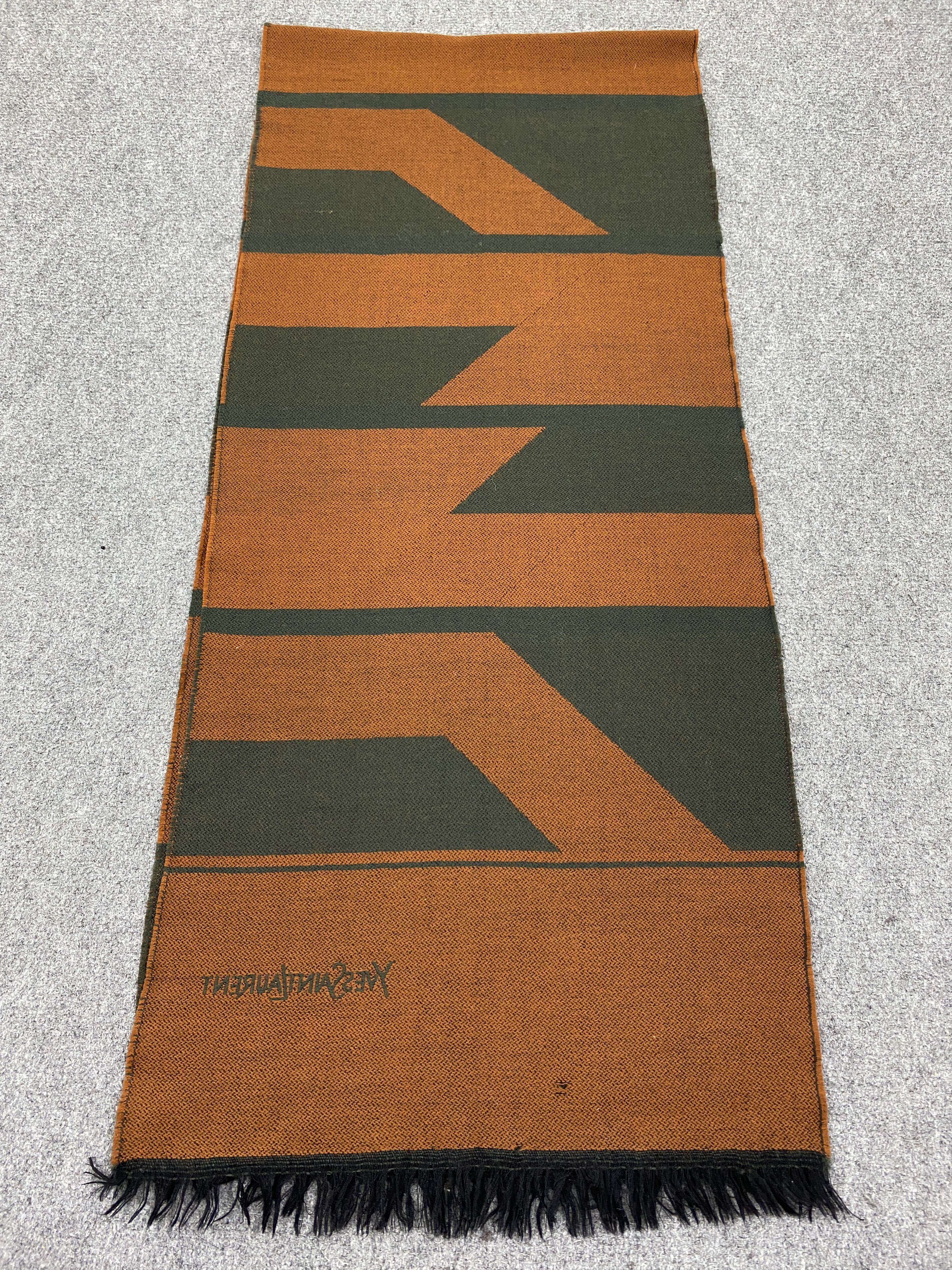 Yves Saint Laurent Vintage Yves Saint Lauren YSL Muffler Scarf SC0076 Size ONE SIZE - 2 Thumbnail