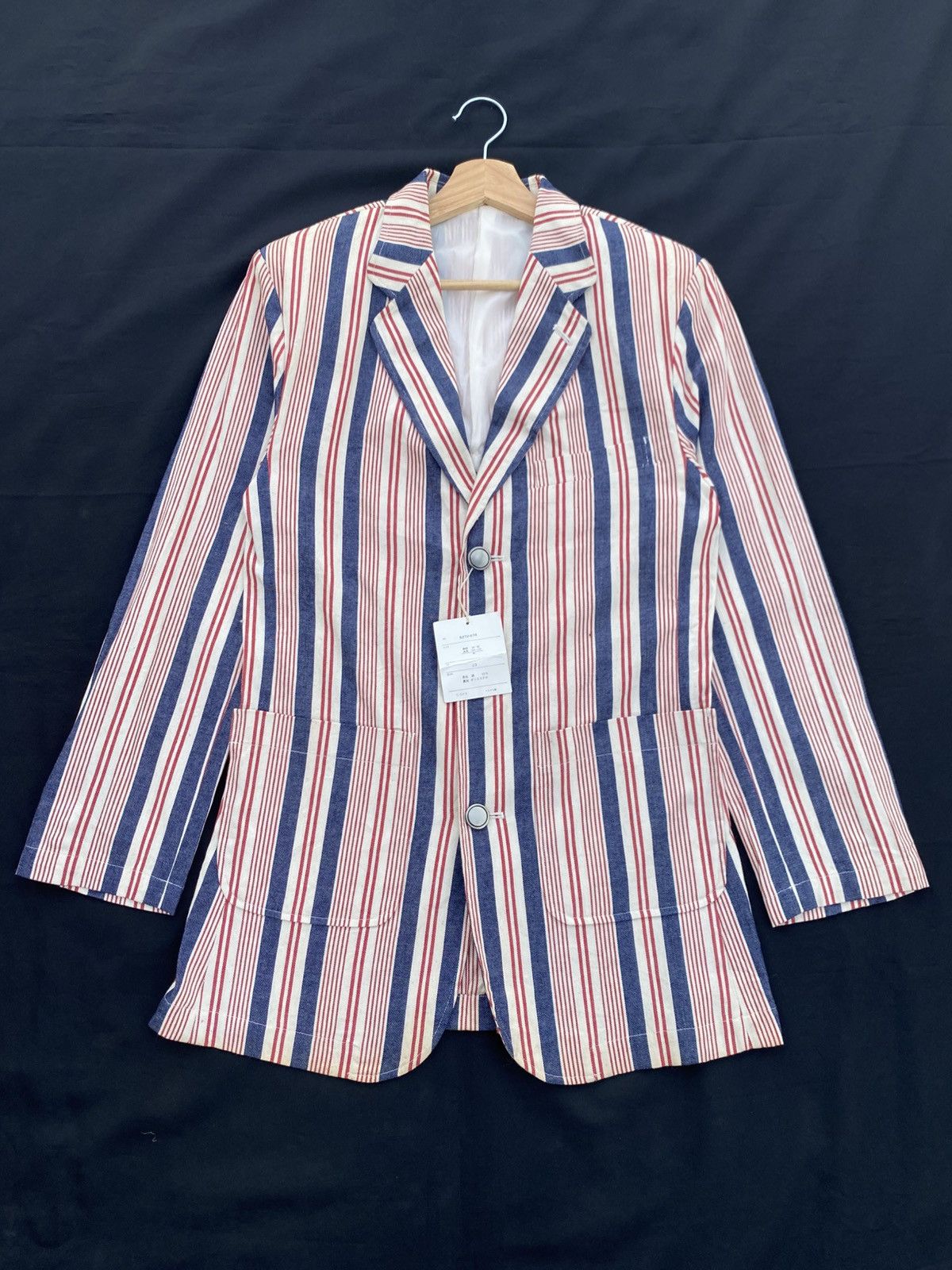 Japanese Brand Rare VINTAGE Creation Cube Red Blue Jacket Size US M / EU 48-50 / 2 - 1 Thumbnail