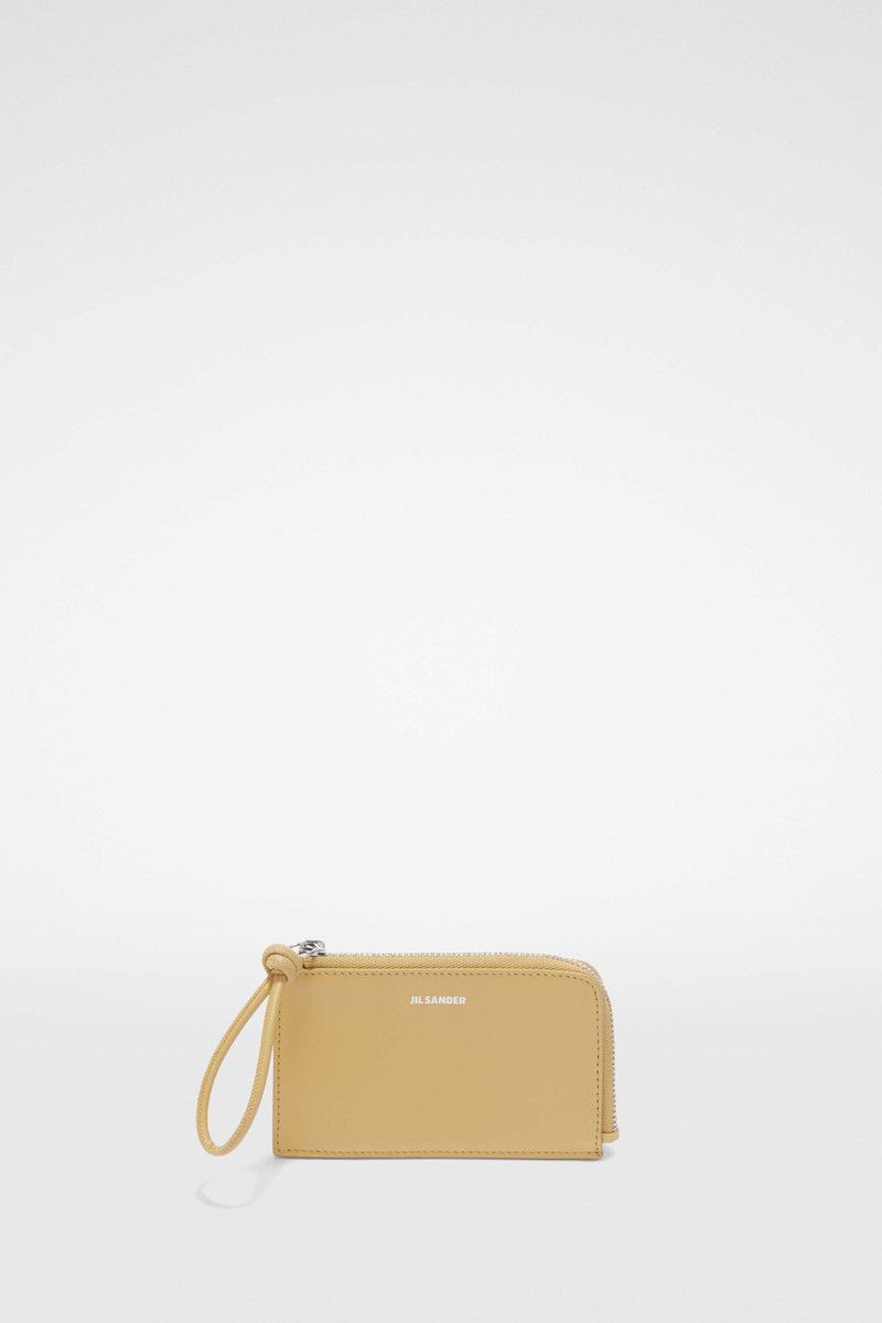 Jil Sander o1loc1c0426 Size:OS/Coin Purse in Beige Size ONE SIZE - 1 Thumbnail
