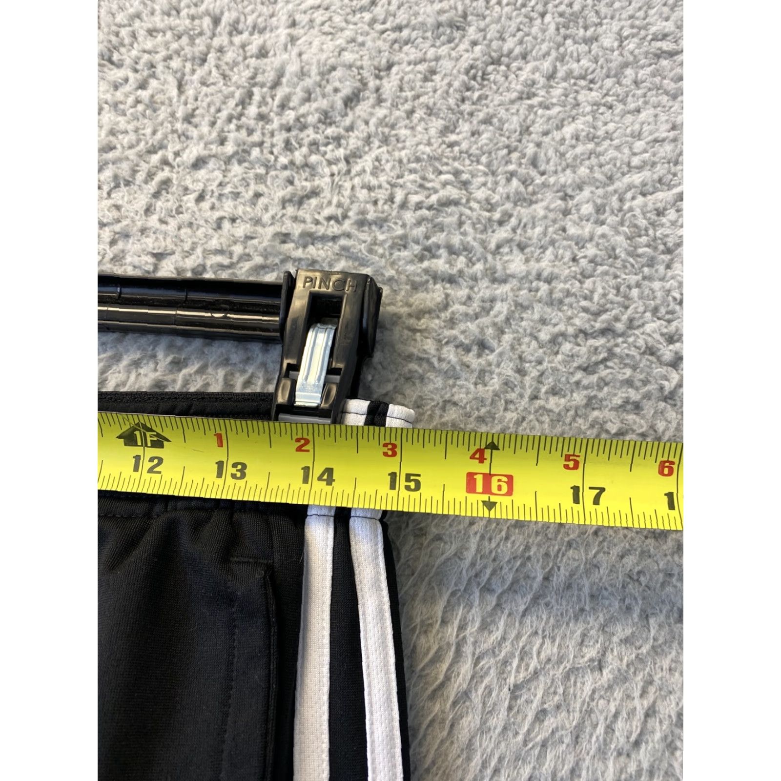 Adidas Adidas Pants Mens M Black White Logo Sweat Pants Casual 30X32 Running /44-65 Size US 31 - 7 Thumbnail