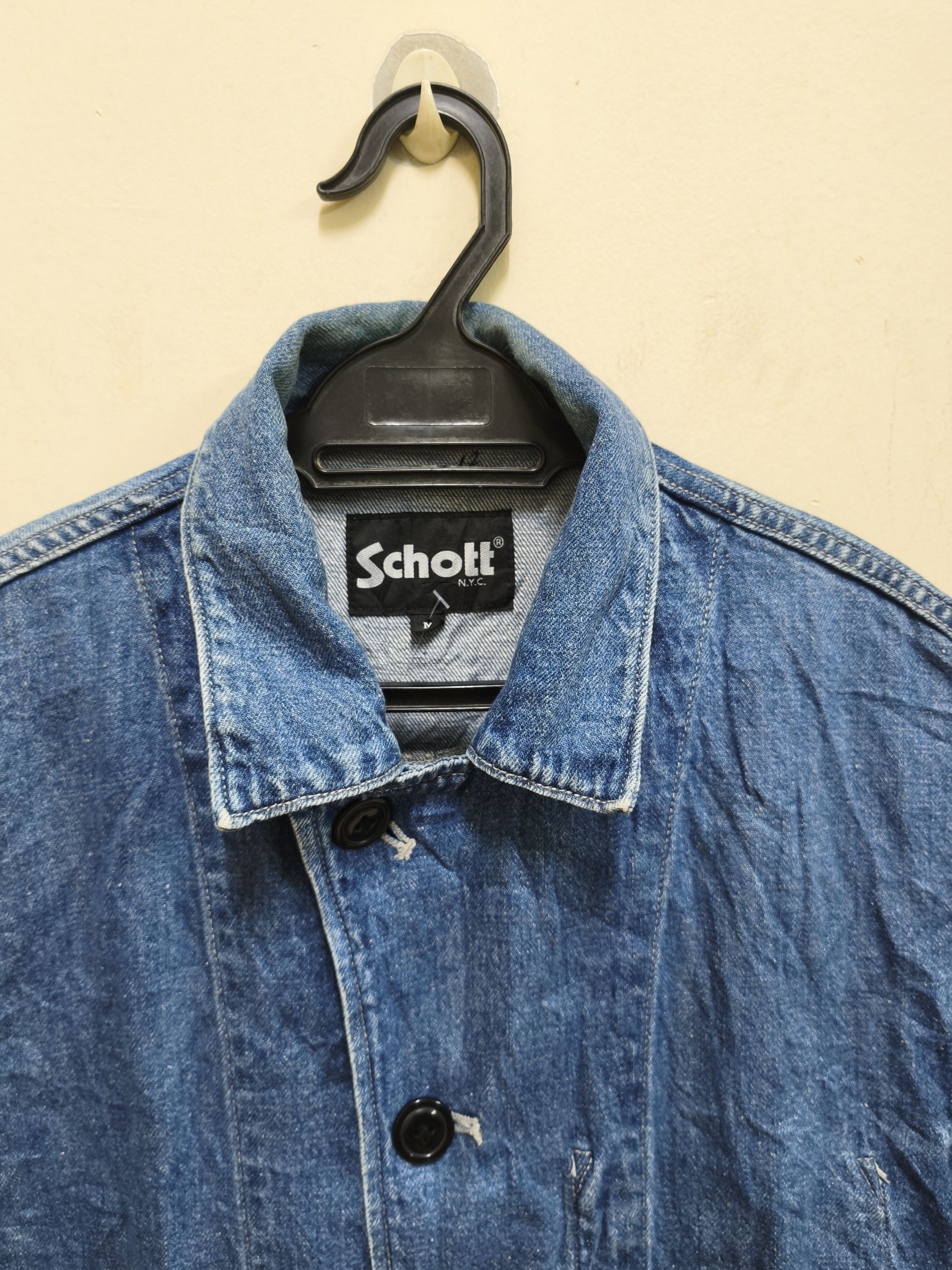 Schott Schott NYC Nep Denim Jacket Size US M / EU 48-50 / 2 - 5 Thumbnail