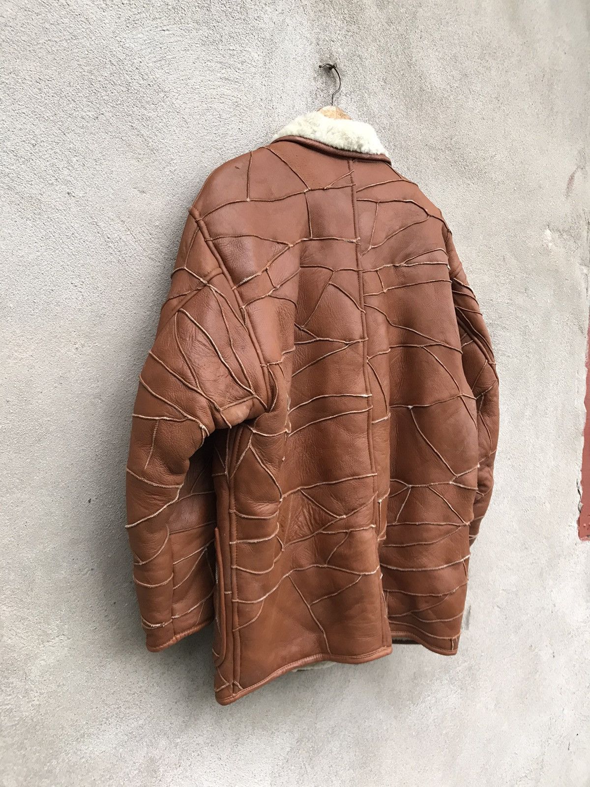 Genuine Leather GENUINE LEATHER FUR SHERPA JACKET Size US L / EU 52-54 / 3 - 11 Thumbnail