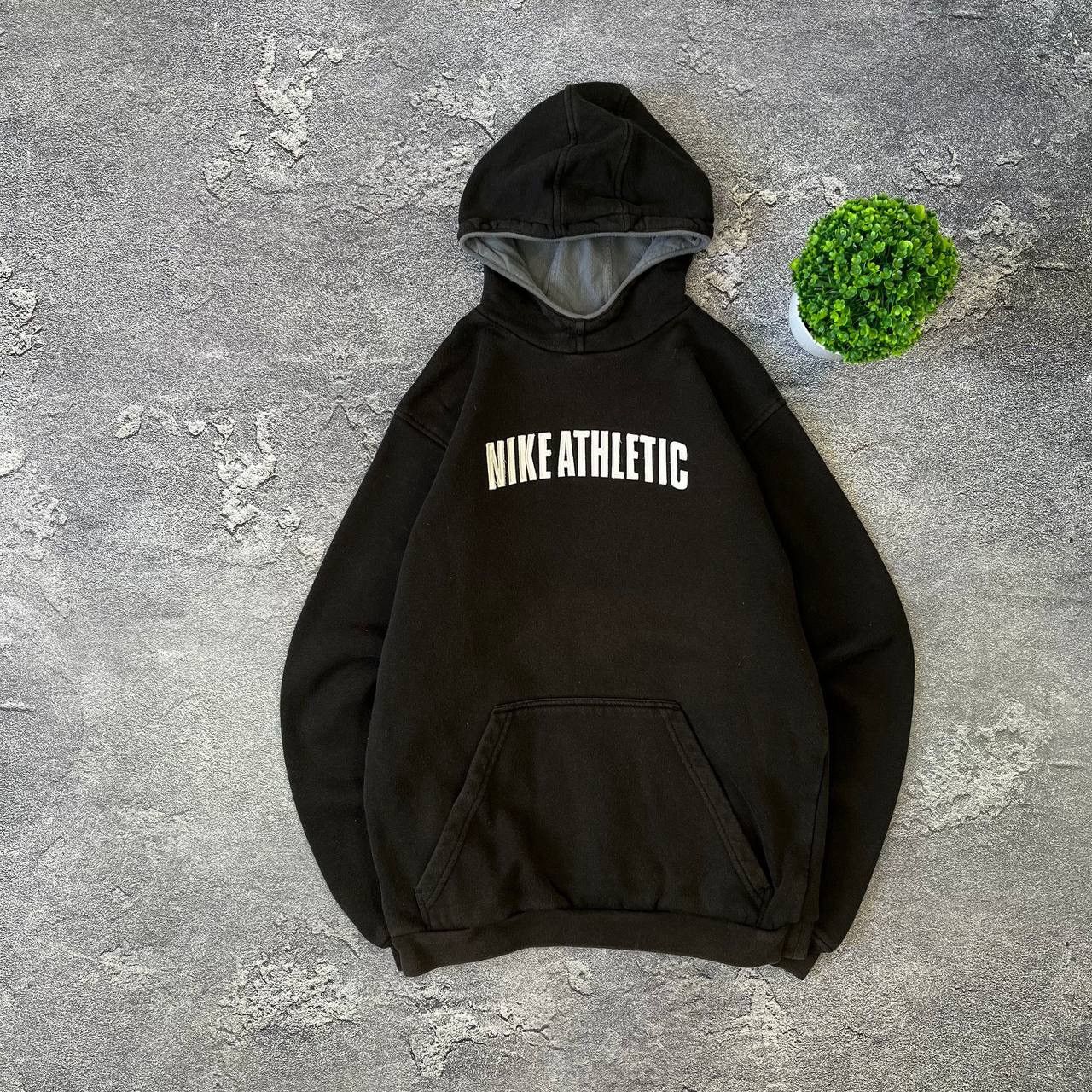 Nike Very Vintage Women Nike Athletic Black Hoodie,Y2K style Size XL / US 12-14 / IT 48-50 - 1 Thumbnail