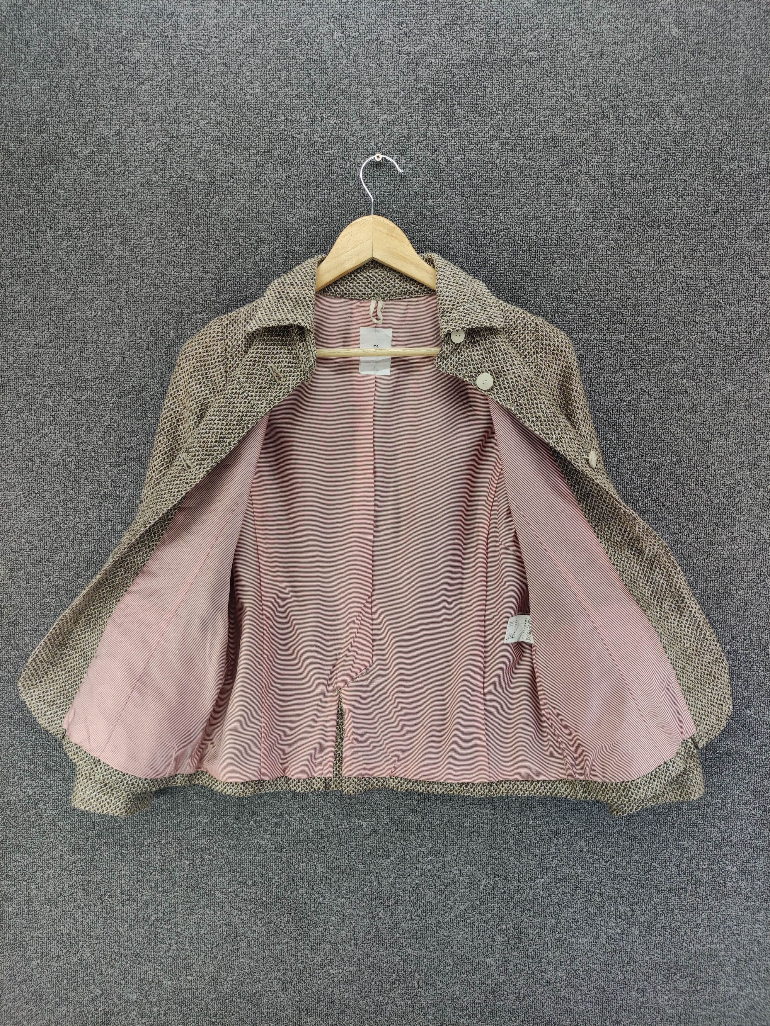 Japanese Brand Vintage Ma Mi Ru Wool Jacket Size XS / US 0-2 / IT 36-38 - 3 Thumbnail