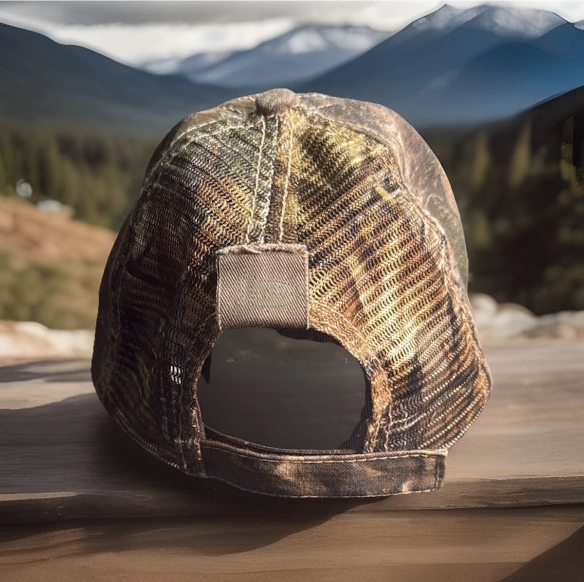 Other Justin Boots Vintage Look Camo Cap Adjustable Strapback Mesh Size ONE SIZE - 2 Thumbnail