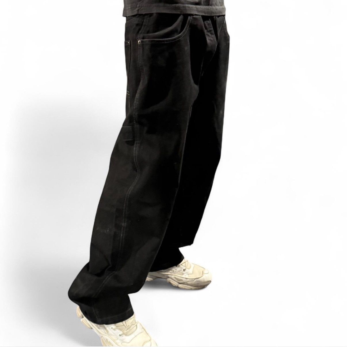 Southpole Southpole Baggy Black Carpenter pants Size US 34 / EU 50 - 2 Thumbnail