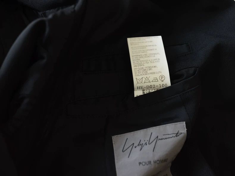 Yohji Yamamoto Yohji Yamamoto 08 AW-plaid double-breasted coat 2506-Nextar Size US M / EU 48-50 / 2 - 8 Thumbnail