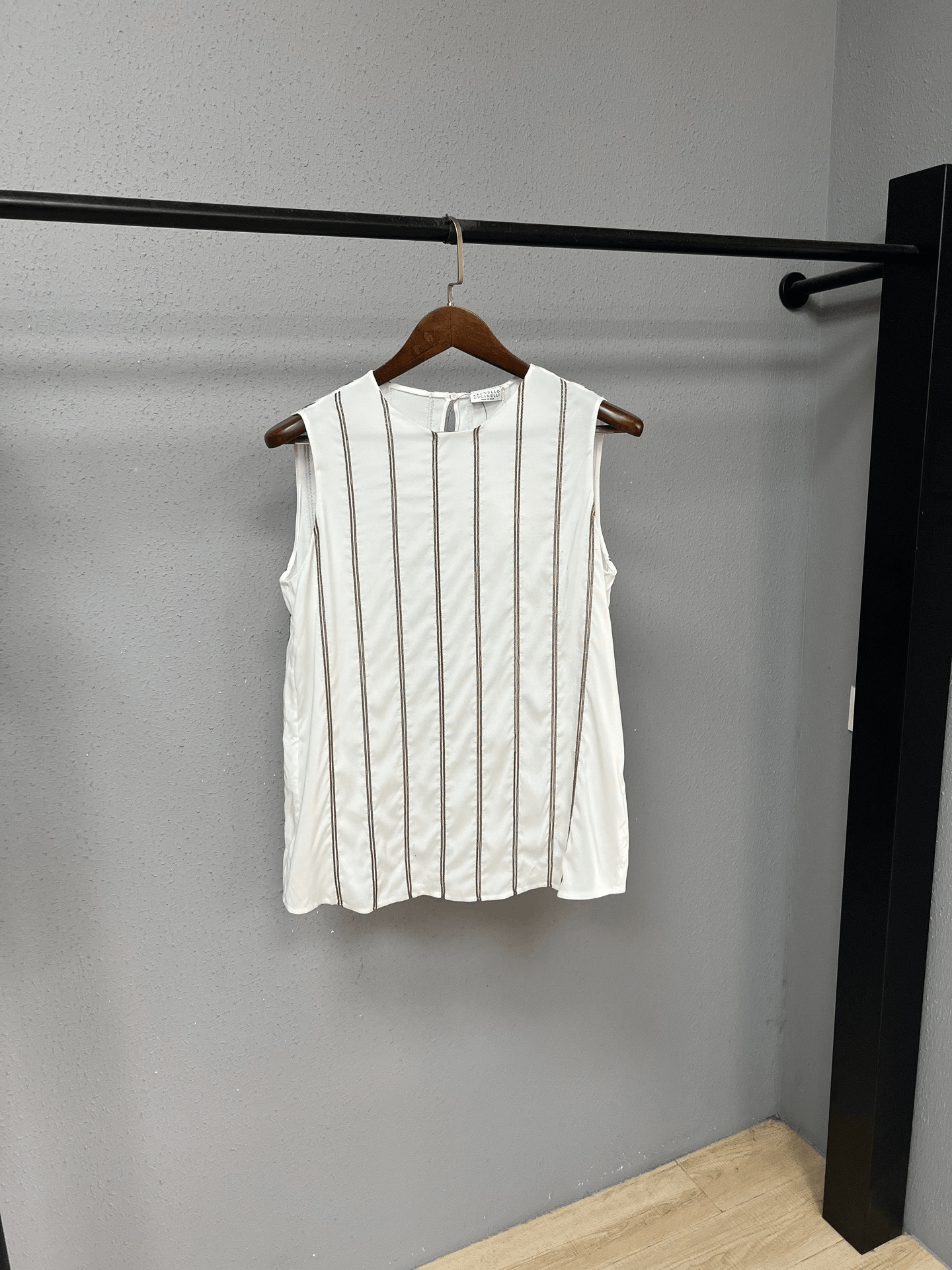 Brunello Cucinelli Brunello Cucinelli Silk Tank Top M Women Size M / US 6-8 / IT 42-44 - 1 Thumbnail