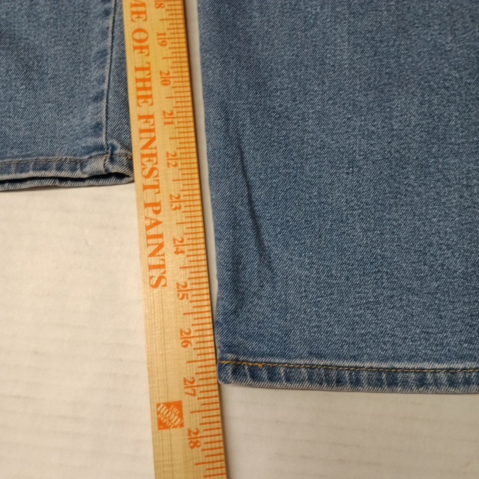 Levi's Levi Strauss Women’s Straight Jeans 8 29x27 Blue High Rise Size 30" / US 8 / IT 44 - 3 Thumbnail