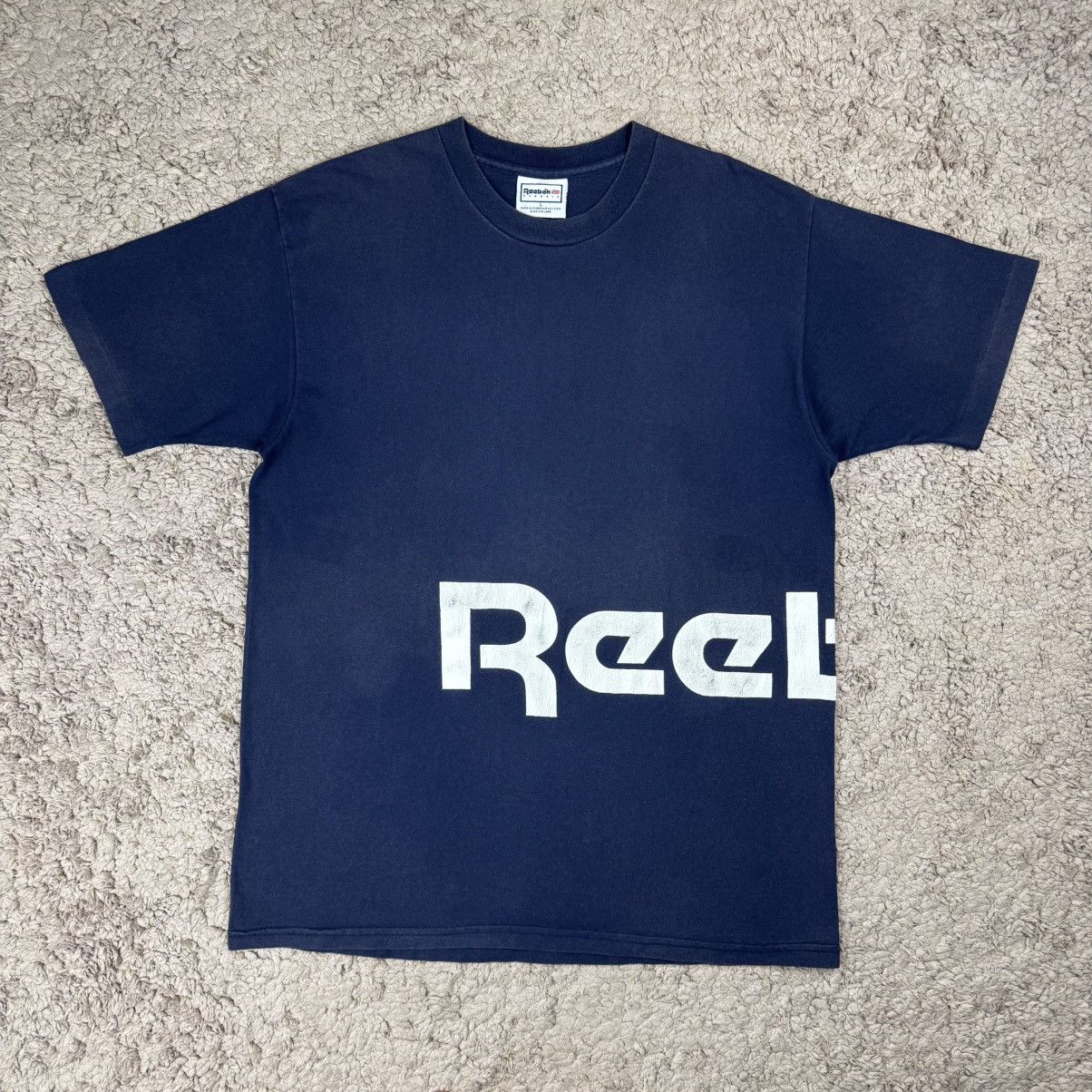 Reebok Vintage Reebok Spellout T-shirt Size US L / EU 52-54 / 3 - 1 Thumbnail