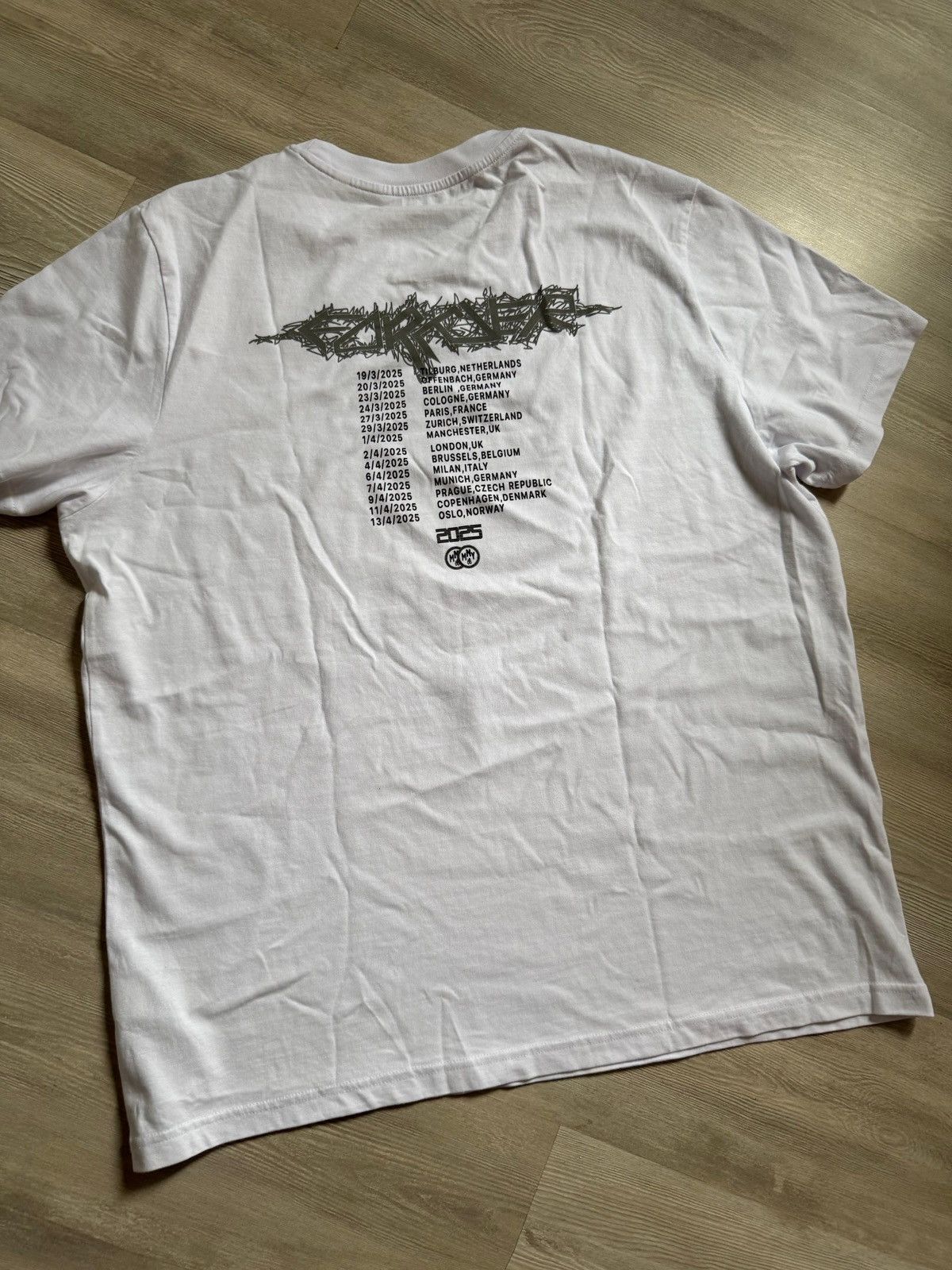 Destroy Lonely × Ken Carson × Playboi Carti Destroy Lonely Forever Eu Tour T-Shirt Size US XXL / EU 58 / 5 - 5 Thumbnail