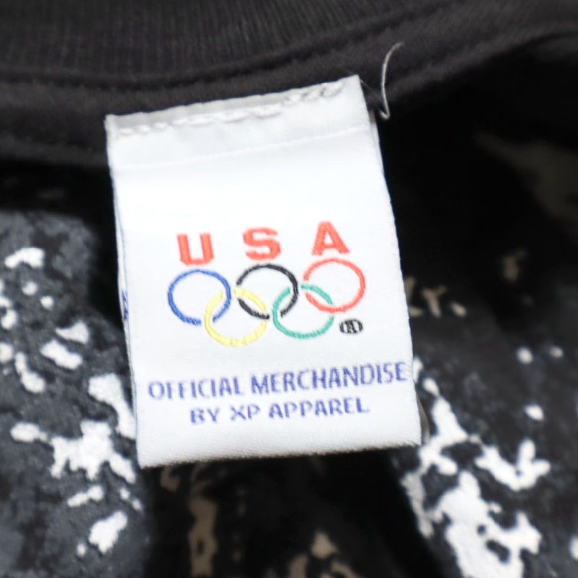 Vintage USA Olympic Team Bald Eagle Solid Long Sleeve T-Shirt Black 2XL Mens Shirt Size US XXL / EU 58 / 5 - 5 Thumbnail
