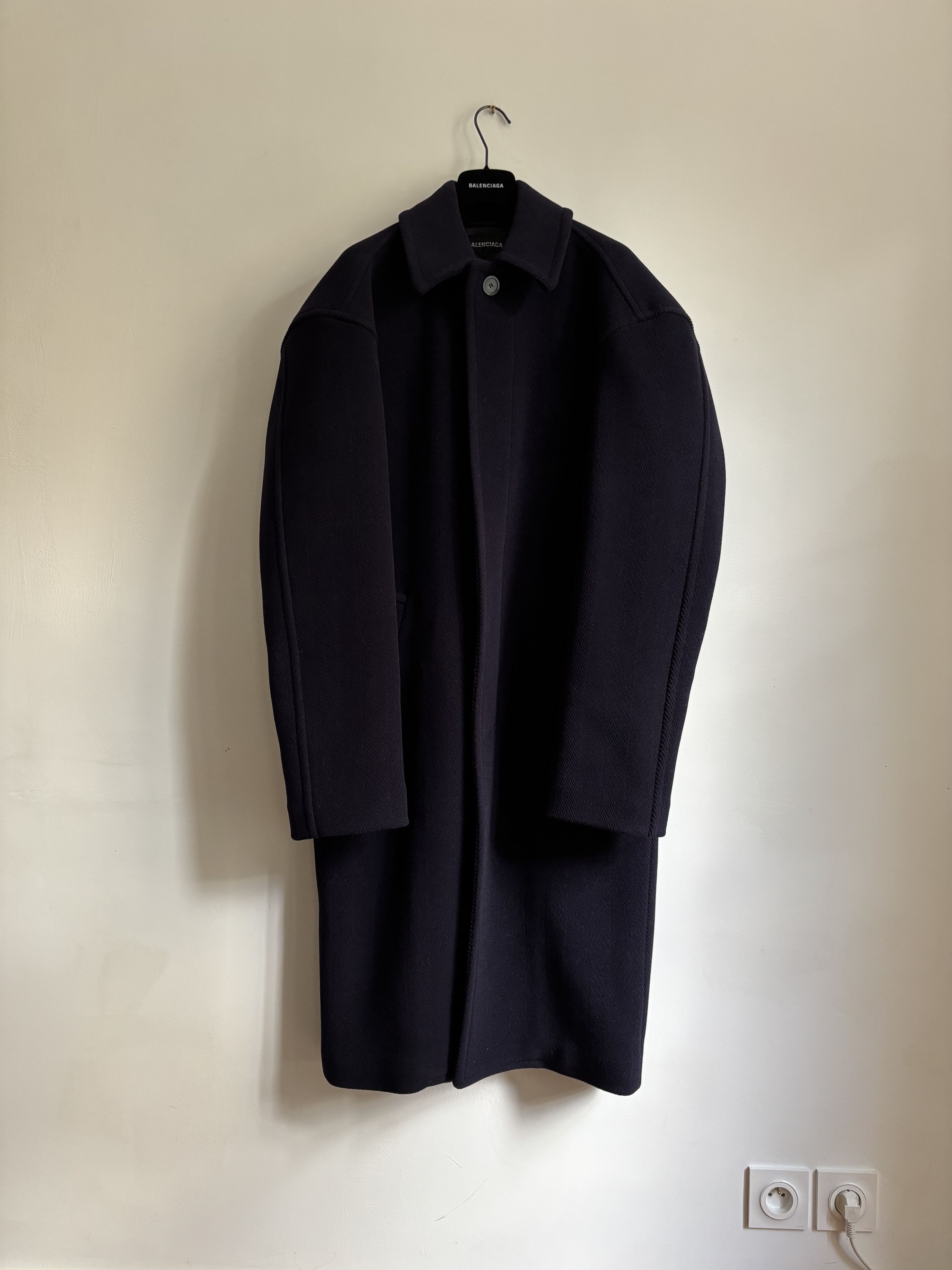 Balenciaga Balenciaga steroid wool coat Size US S / EU 44-46 / 1 - 2 Thumbnail