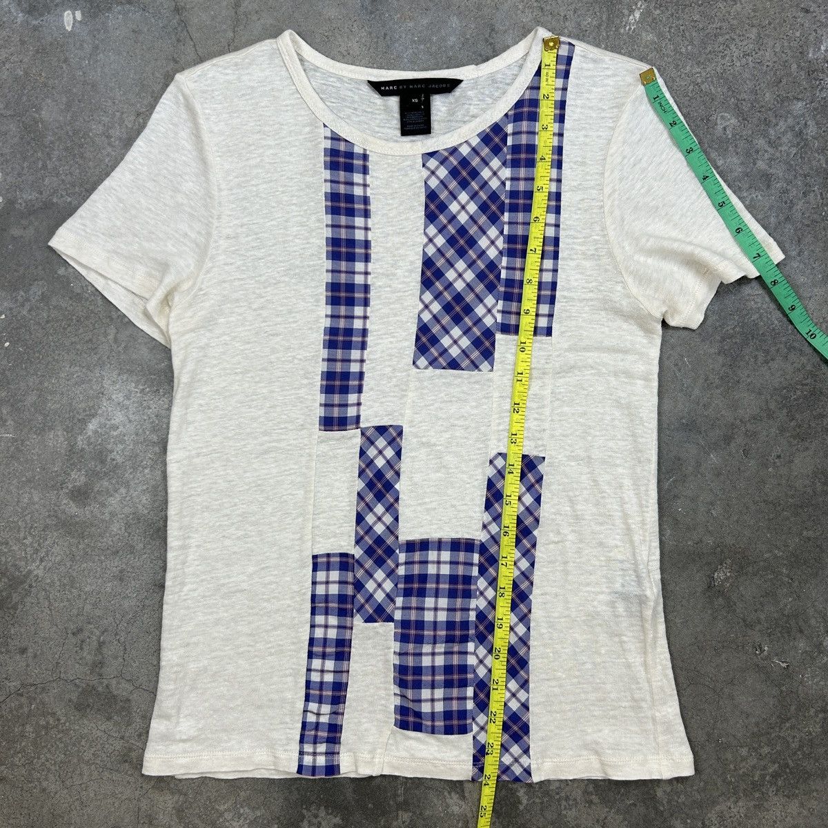 Marc Jacobs × Marc by Marc Jacobs Marc by Marc Jacobs - Patched Top Size XS / US 0-2 / IT 36-38 - 12 Thumbnail