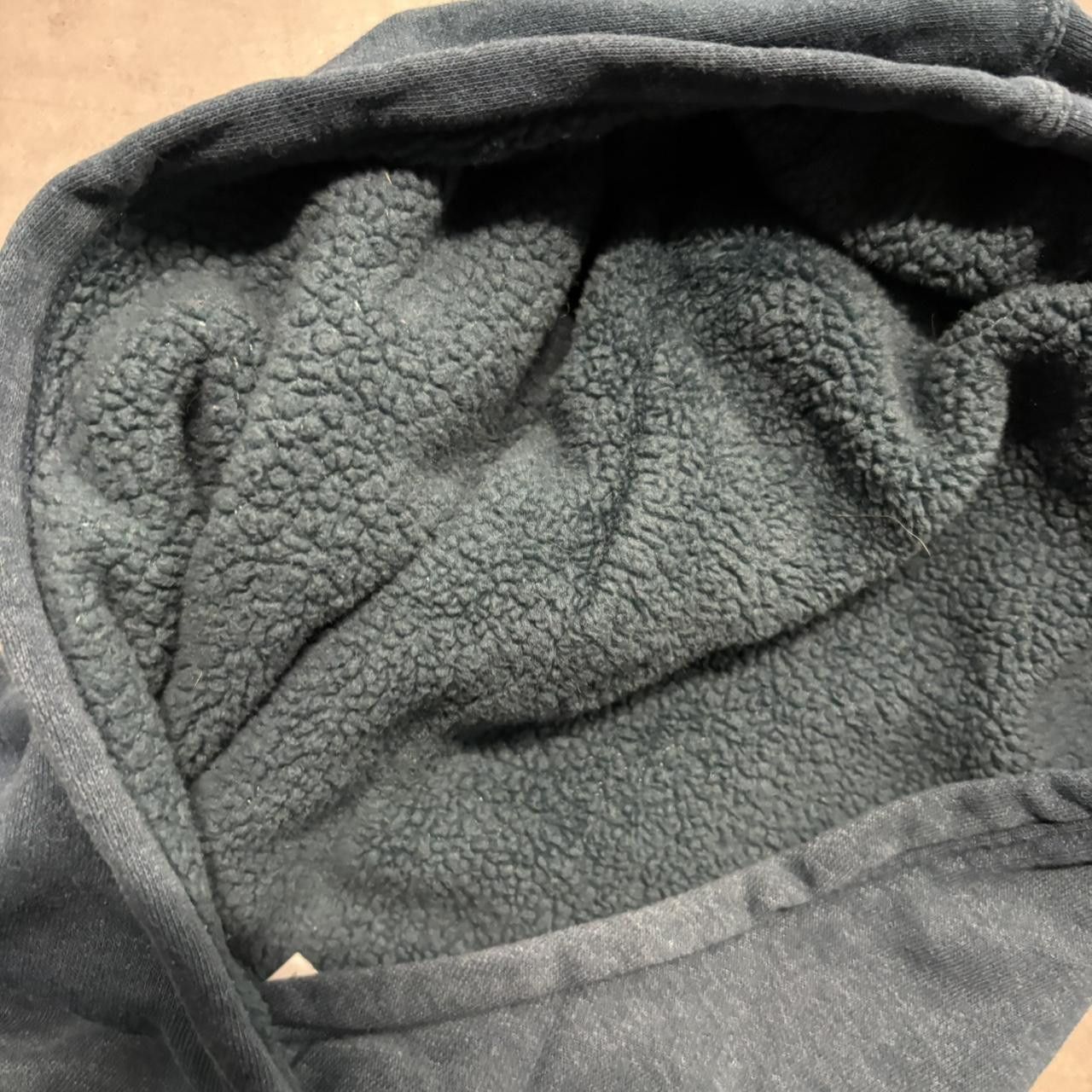 Vintage Crazy Vintage Y2K/2000s Blank Teal Minimalist Hoodie! Size US M / EU 48-50 / 2 - 4 Thumbnail