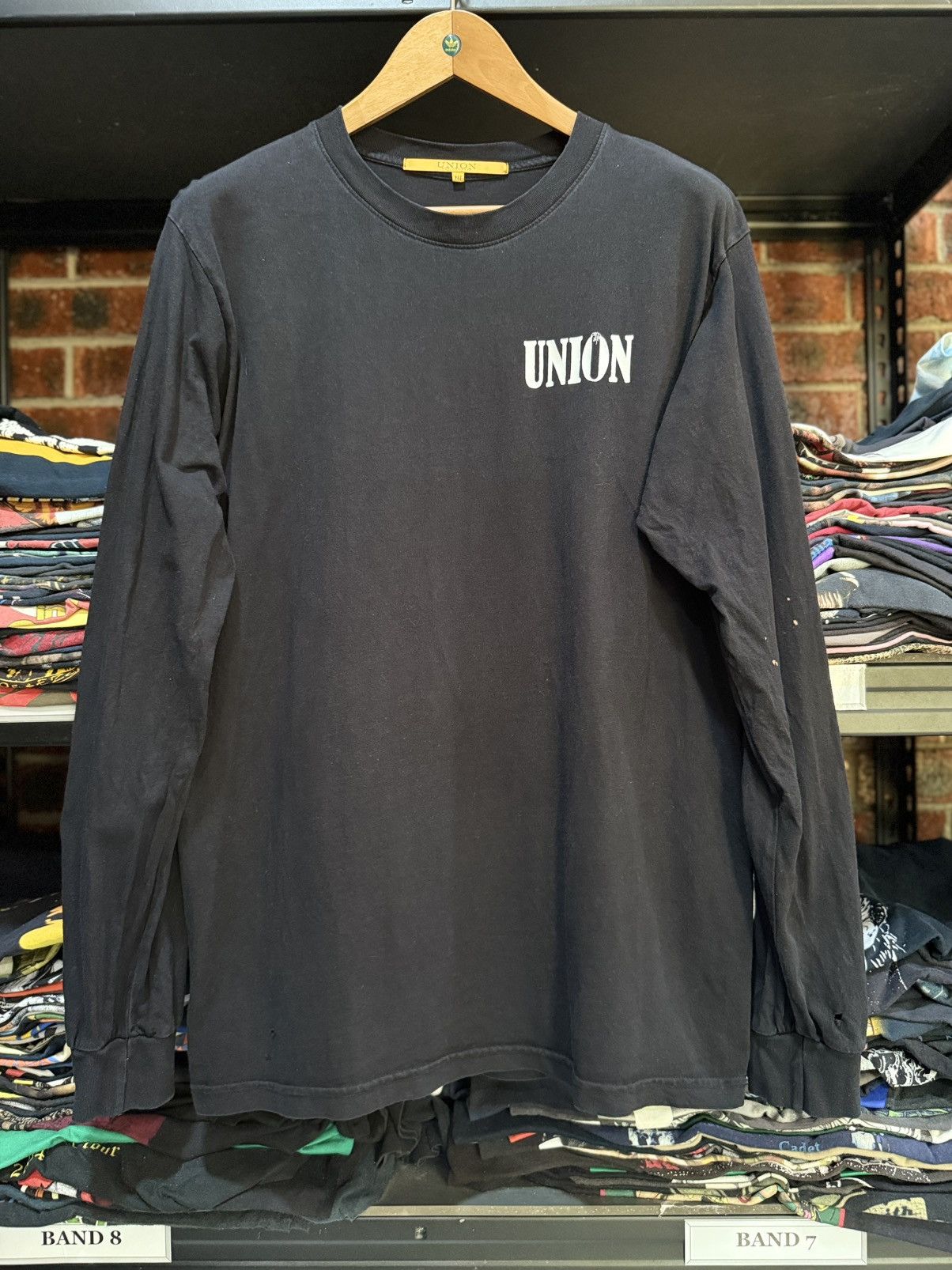 Vintage Vintage Union LA Un Film De Long Sleeve Tee Size US L / EU 52-54 / 3 - 11 Thumbnail