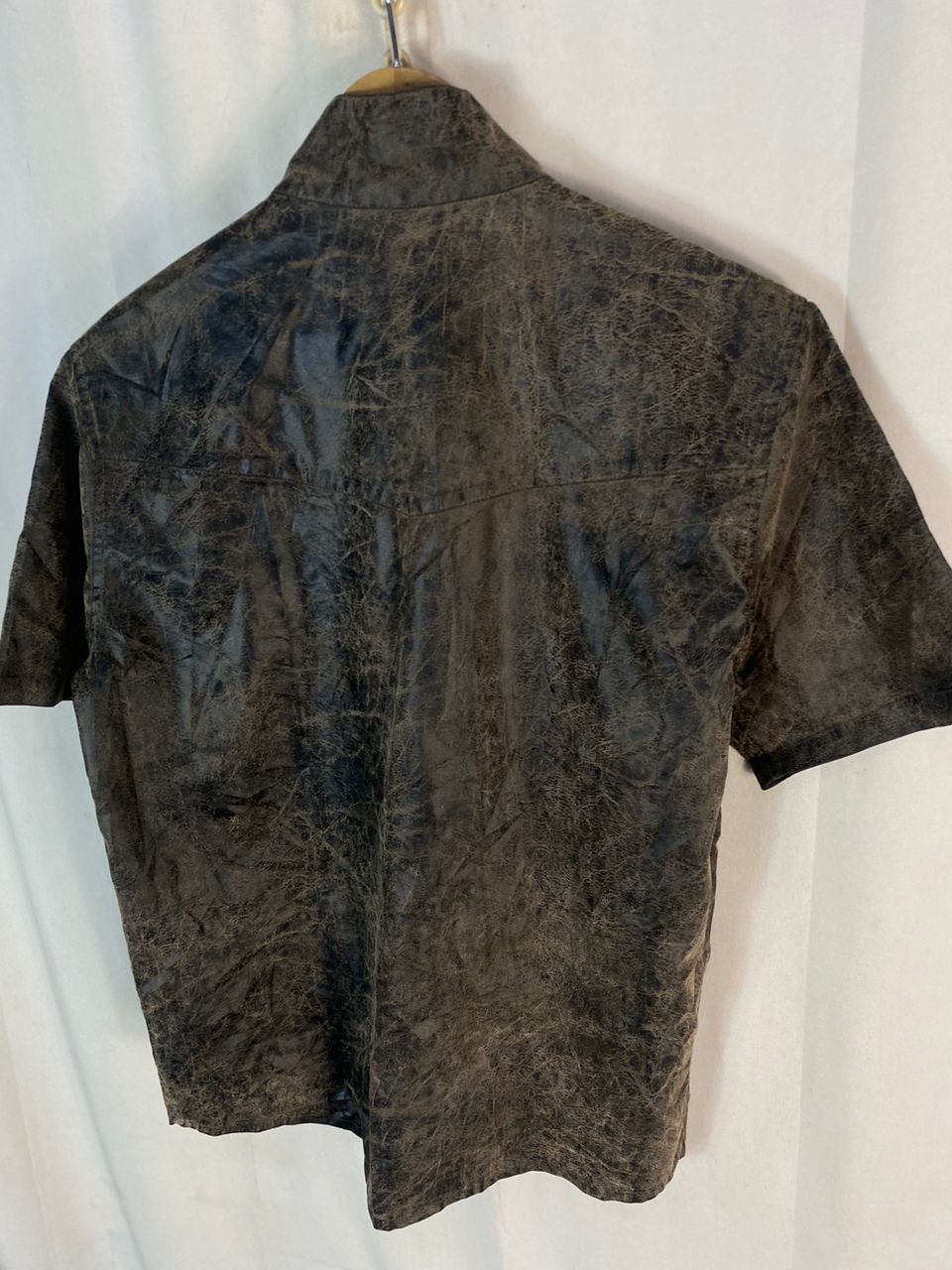 Japanese Brand Unisex 🔥Louis chavlon zipper leather shirt Size US M / EU 48-50 / 2 - 12 Thumbnail