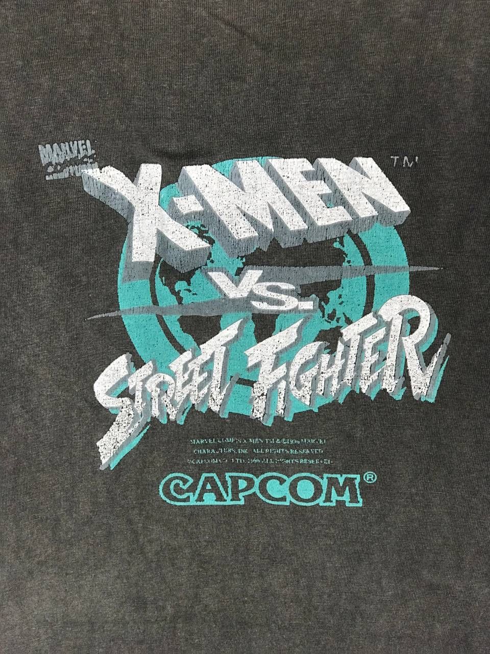 Playstation × Vintage Vintage 1996 Marvel vs street fighters capcom playstation 1 Size US L / EU 52-54 / 3 - 8 Thumbnail