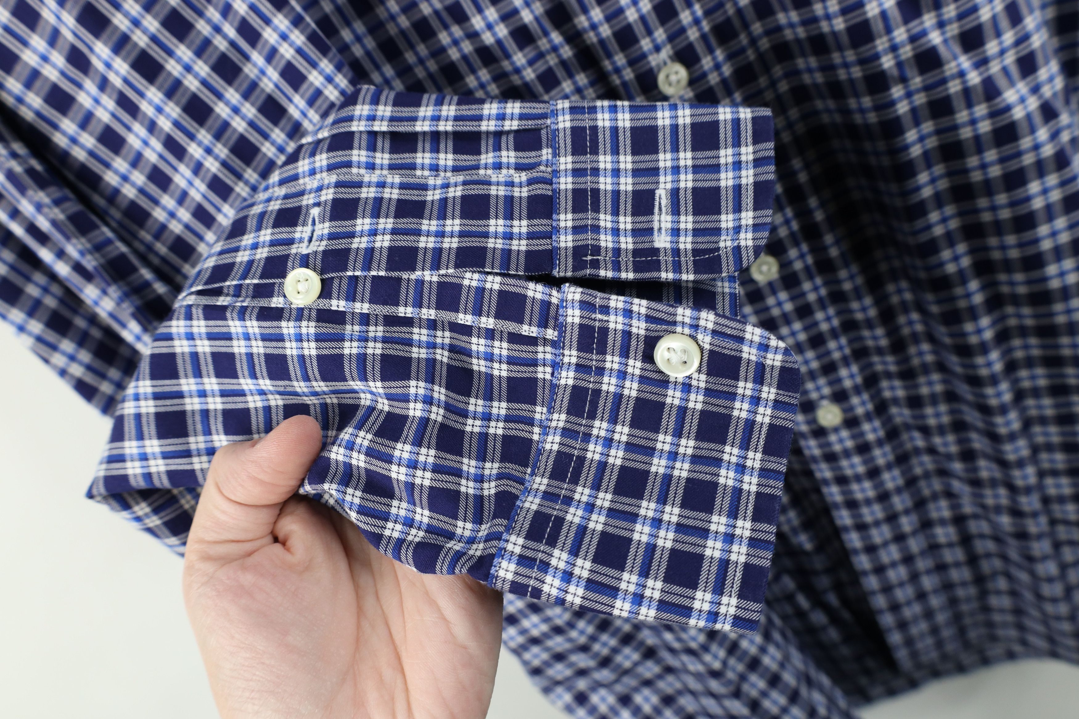 Ralph Lauren Vintage 90s Ralph Lauren Collared Button Down Shirt Plaid Size US XL / EU 56 / 4 - 6 Thumbnail