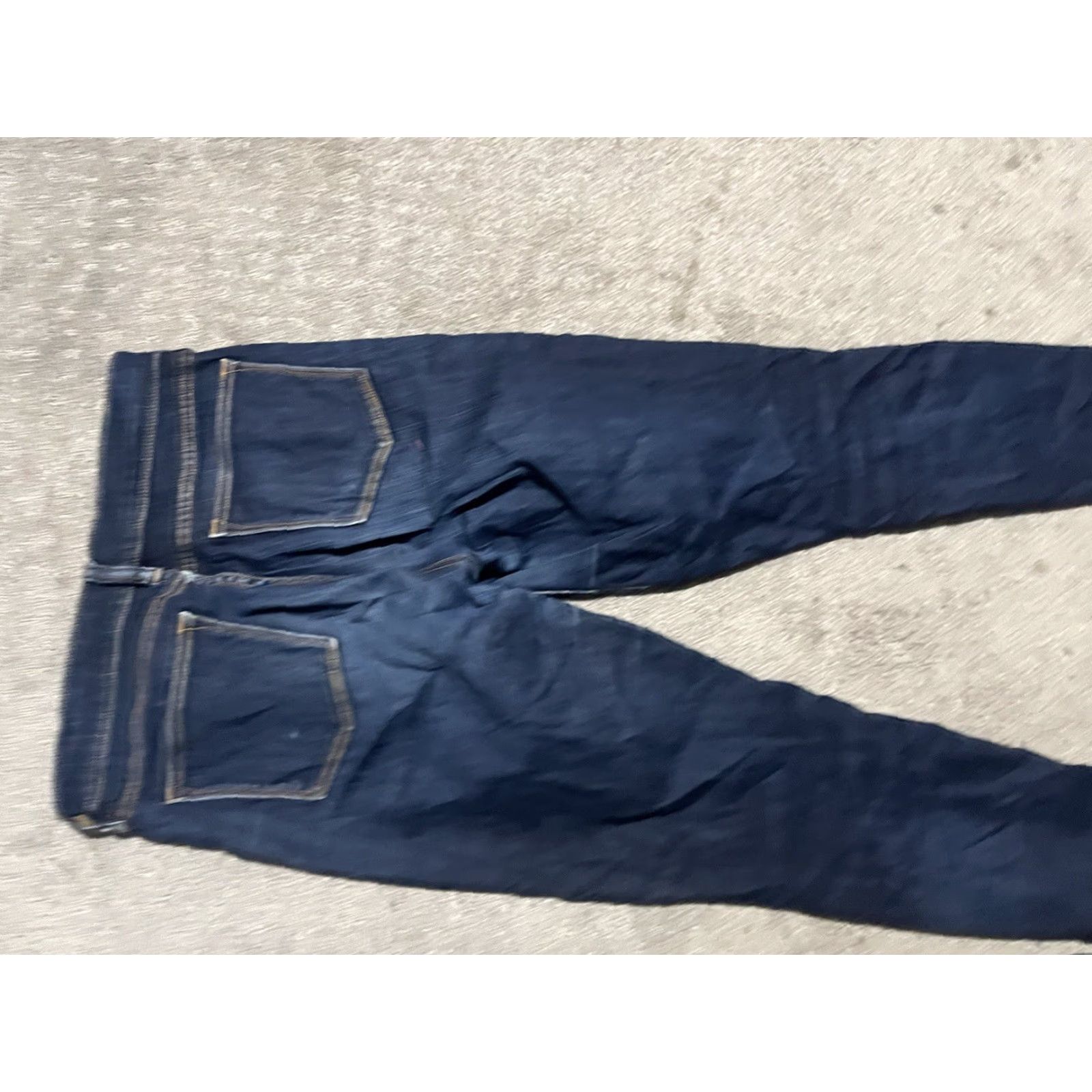 J.Crew JCREW Women Jeans 27/28 Dark Wash Mid Rise Stretch Skinny Style C9176 Size 27" / US 4 / IT 40 - 4 Thumbnail