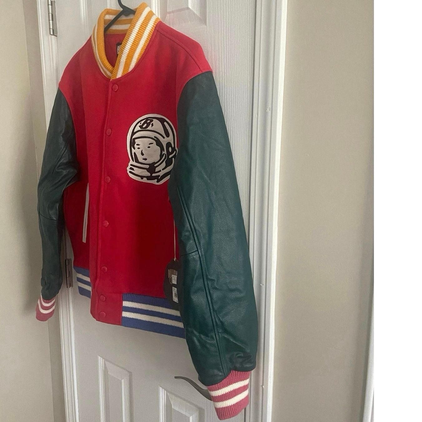 Billionaire Boys Club BILLIONAIRE BOYS CLUB BBC LETTERMAN JACKET LOLLIPOP RED, C10 Size US XL / EU 56 / 4 - 2 Thumbnail