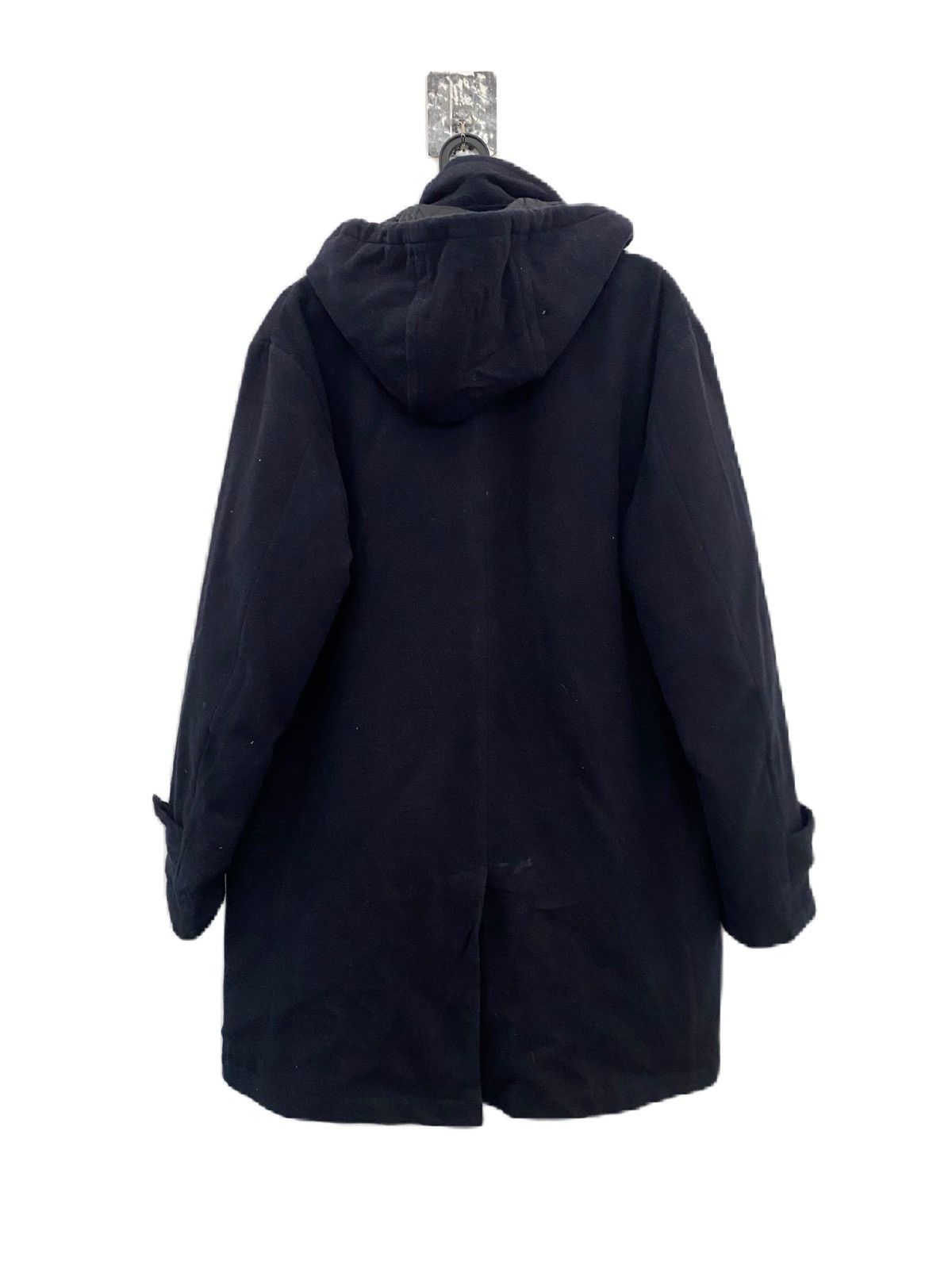 Undercover × Uniqlo UNIQLO LONG JACKET NAVY BLUE DESIGN WITH HOODIES WOOL JACKET Size US XL / EU 56 / 4 - 4 Thumbnail