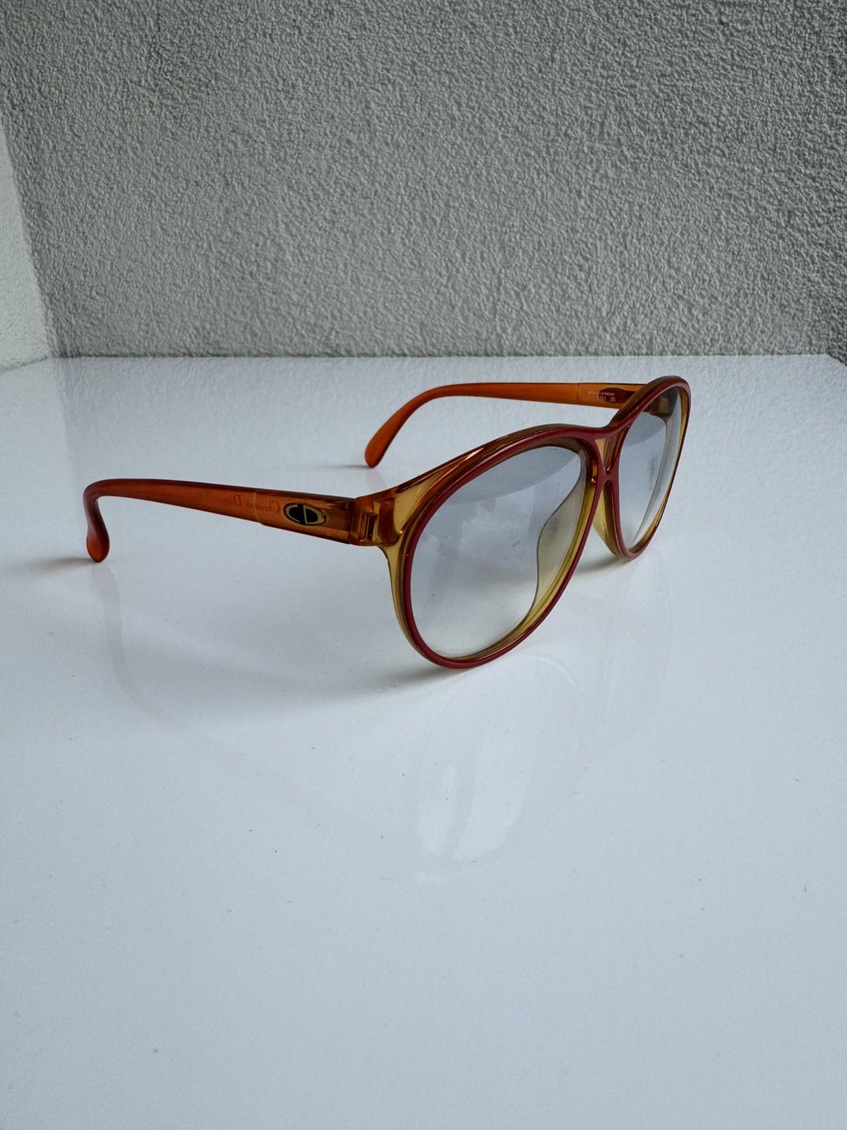 Christian Dior Monsieur Christian Dior Sunglasses Oversized Orang Gradient Retro Size ONE SIZE - 1 Thumbnail