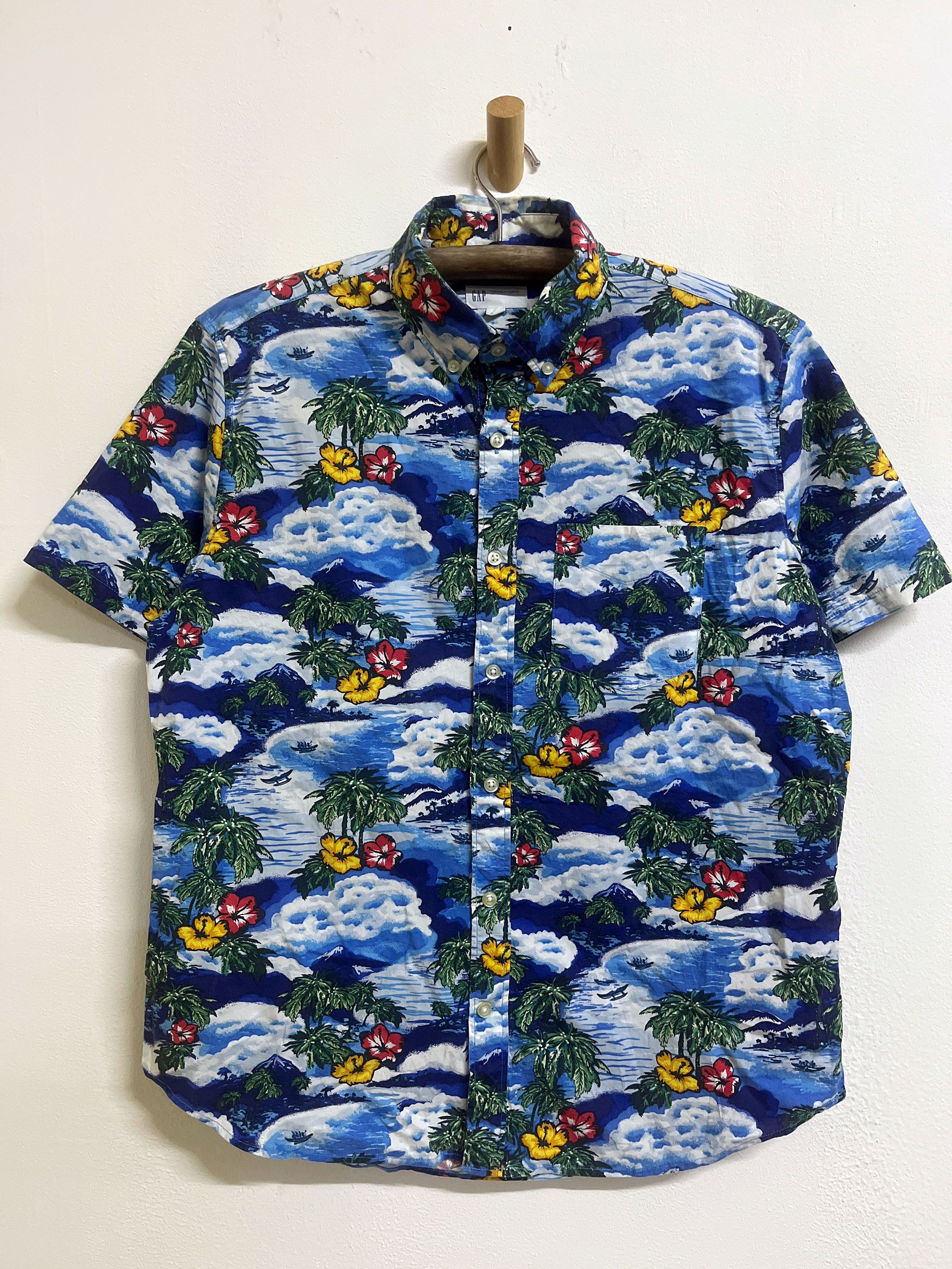 Gap Gap Hawaii Short Sleeve Size US M / EU 48-50 / 2 - 1 Thumbnail
