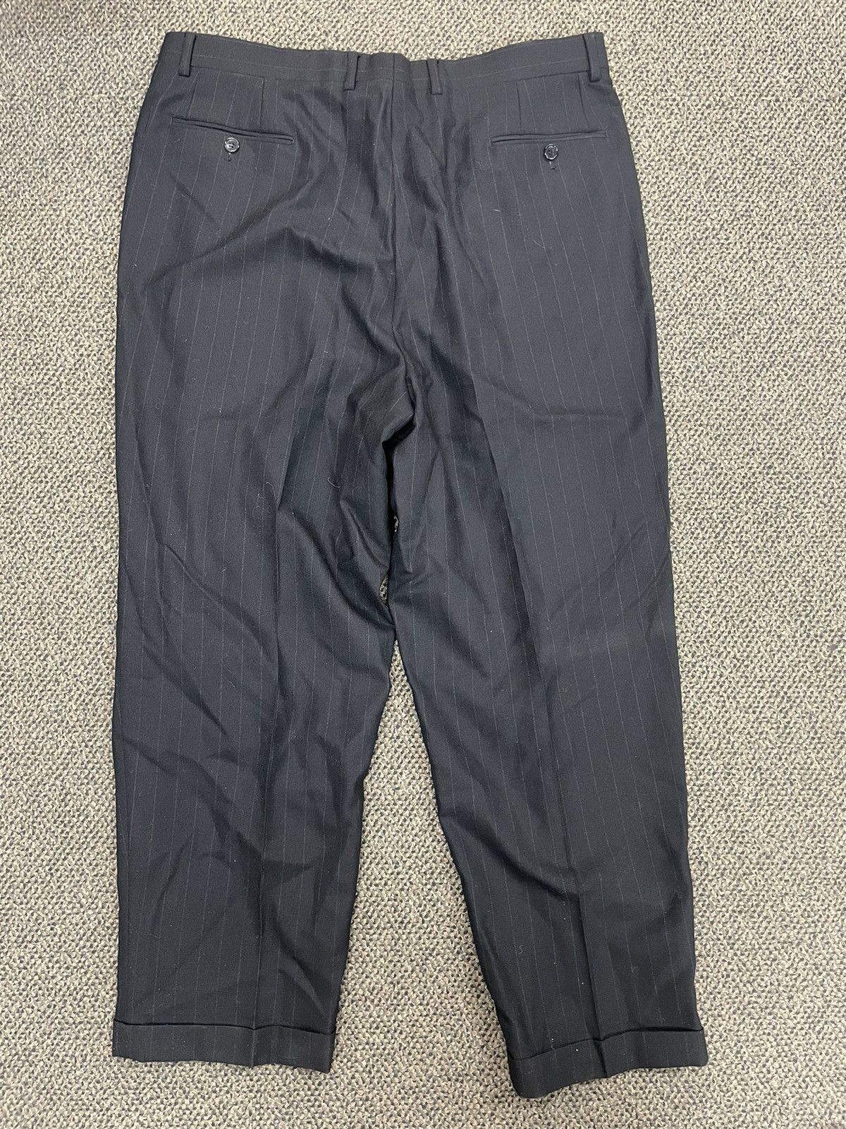 Giorgio Armani × Vintage Pinstripe Wool Suit Size 46R - 11 Thumbnail