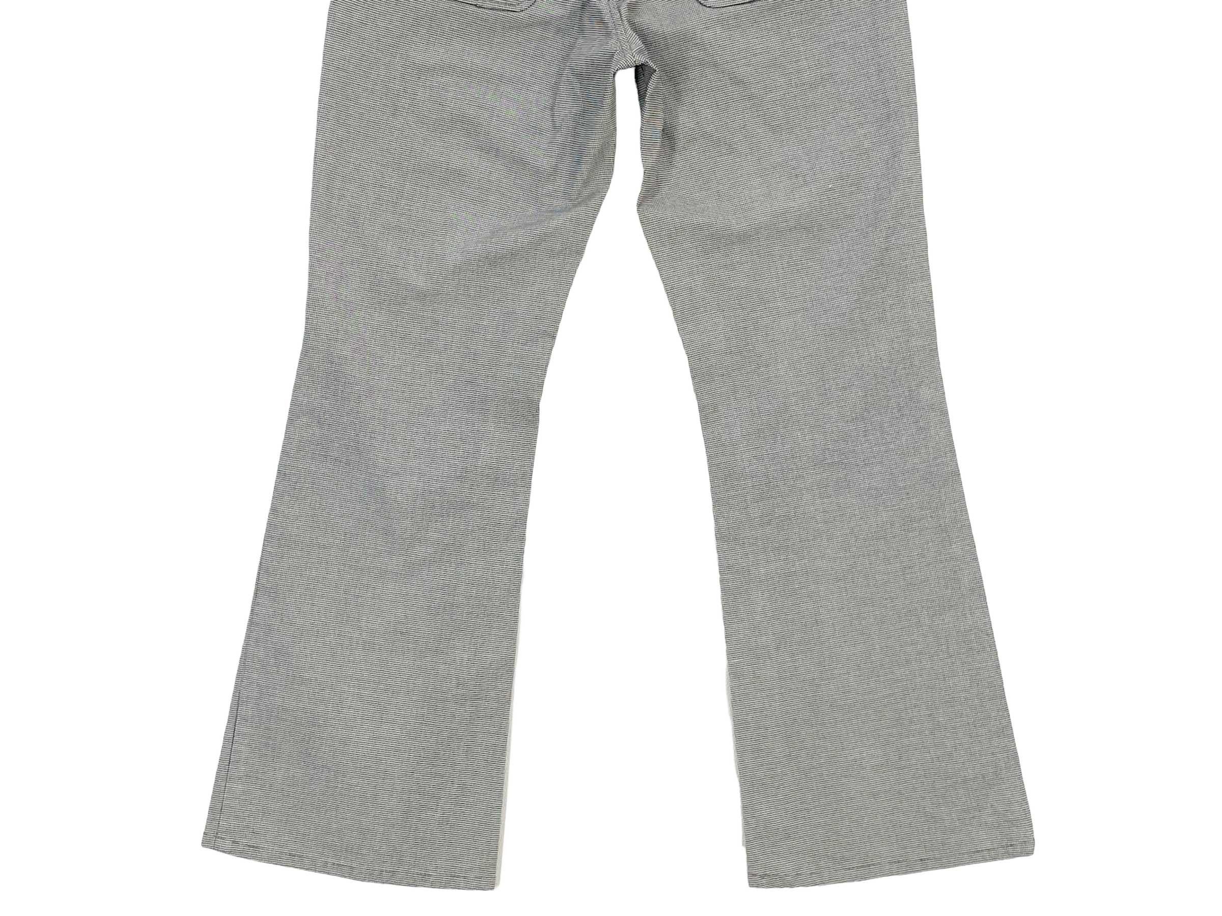 Japanese Brand Et Boite Japanese Brand Checkered Pattern Boot Cut Jeans Size US 27 - 6 Thumbnail