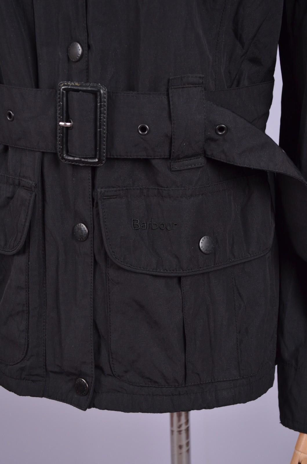 Barbour Womens Barbour Steel Amelia Belted Nylon Jacket Sz UK10 US6 Size M / US 6-8 / IT 42-44 - 5 Thumbnail