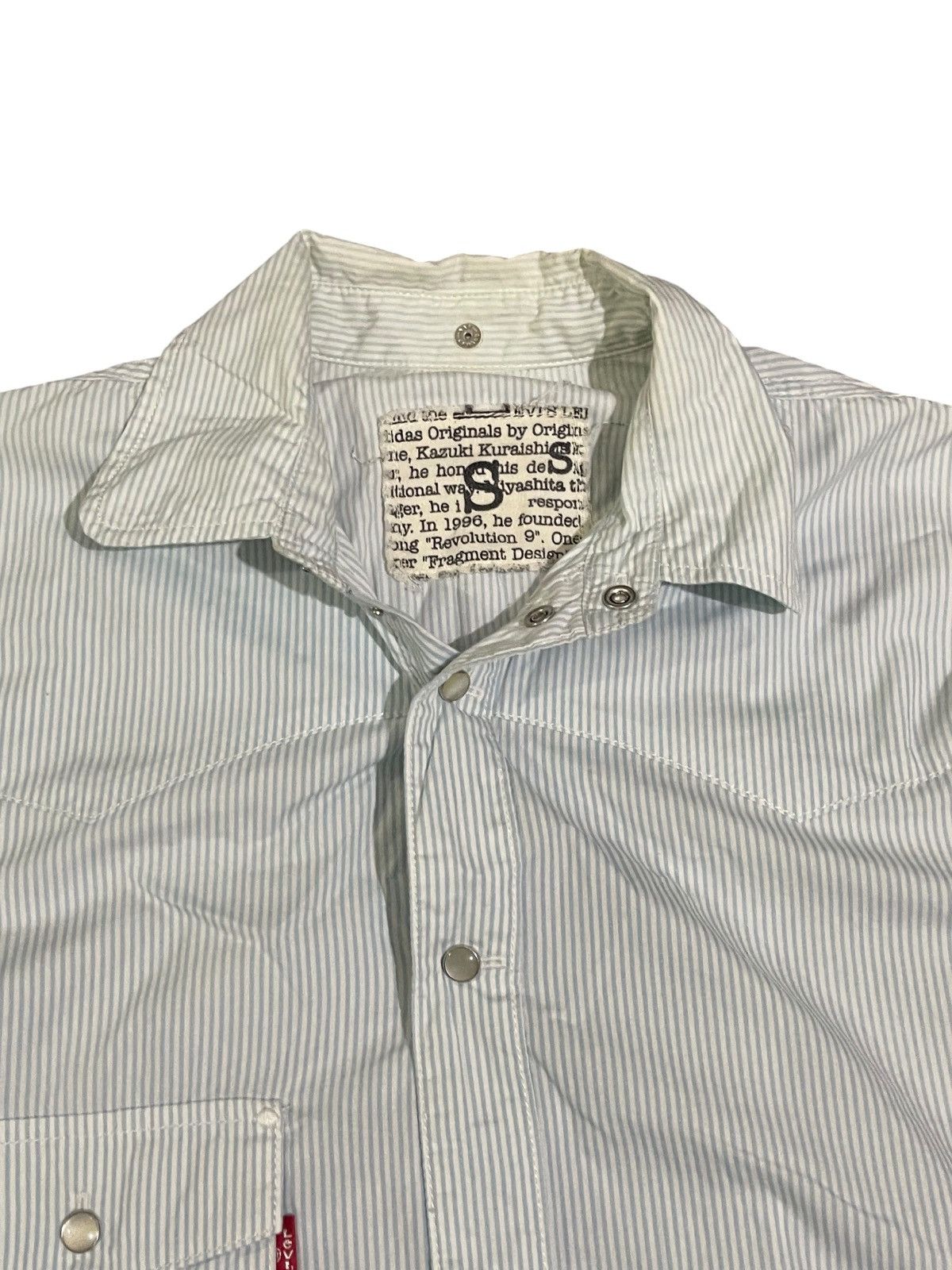 Takahiromiyashita The Soloist. 1990s Levi’s X Takahiro Miyashita X Kazuki Kuraishi Shirts Size US S / EU 44-46 / 1 - 5 Thumbnail