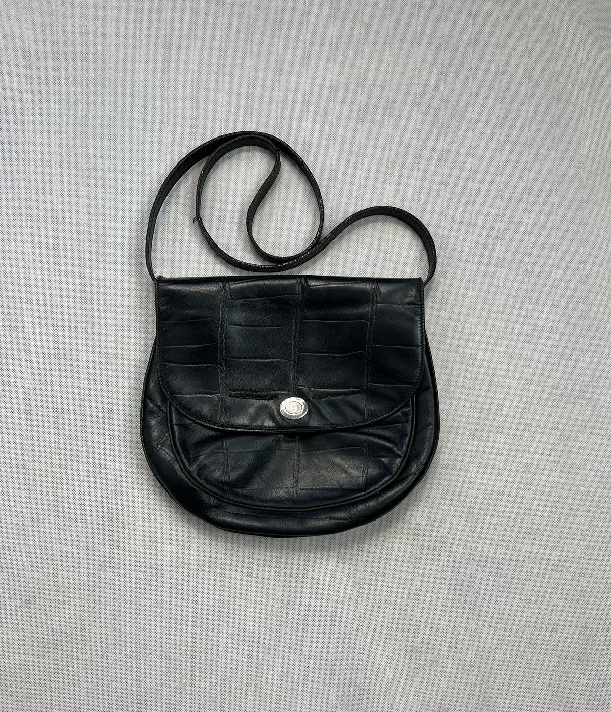 Aigner × Etienne Aigner × Vintage Handbag Etienne Aigner Black Leather Vintage Size ONE SIZE - 1 Thumbnail
