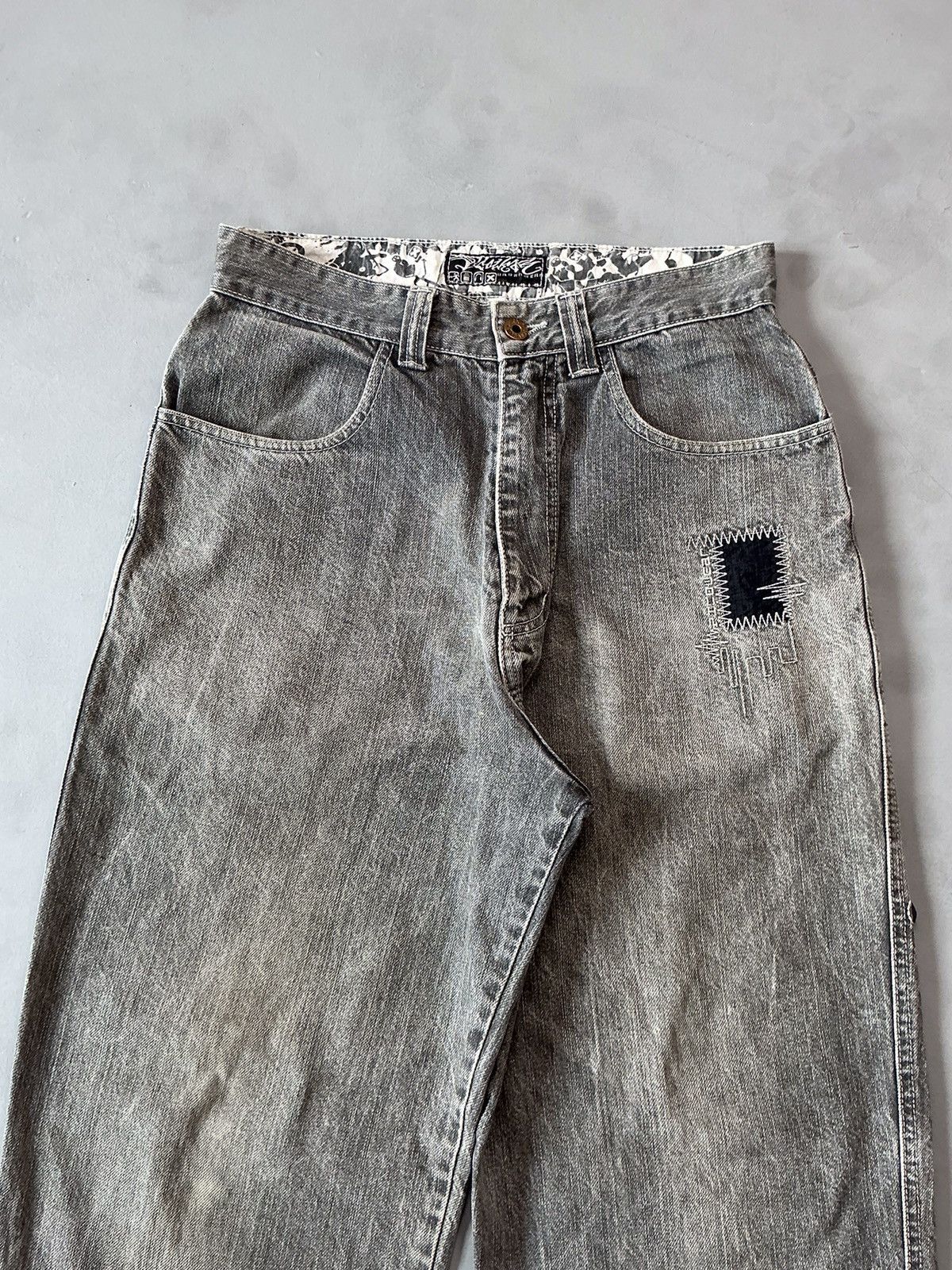 Other Vintage hip hop embroidered denim Size US 30 / EU 46 - 5 Thumbnail