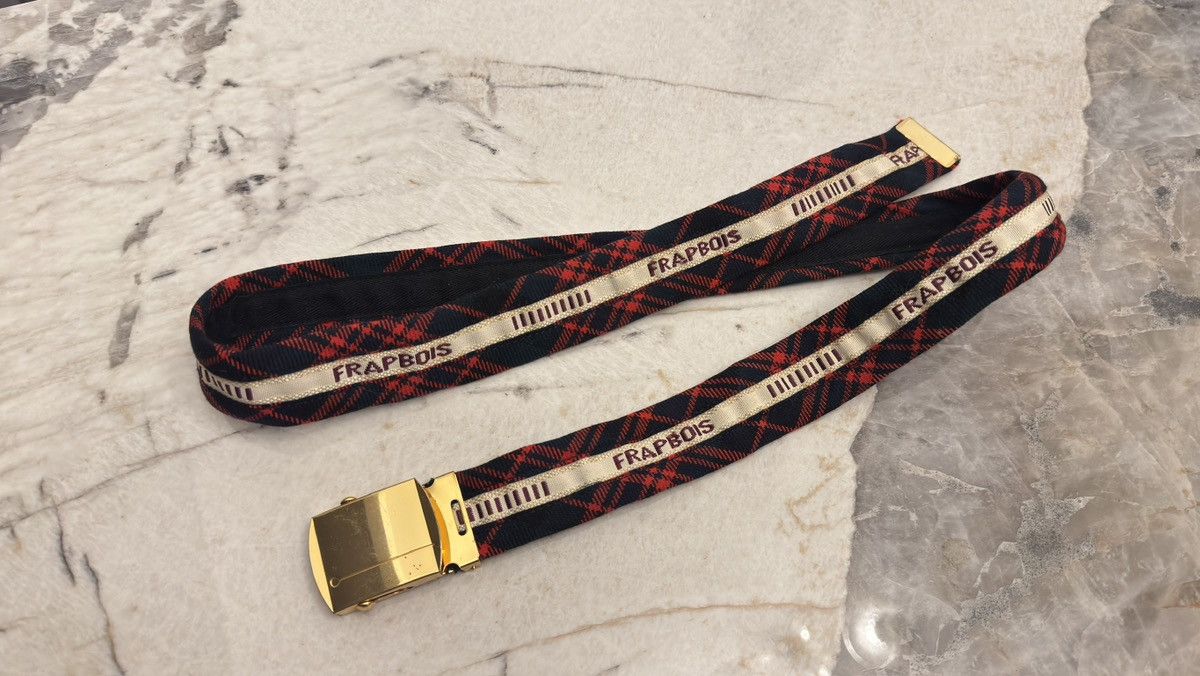 Frapbois Frapbois checks tartan military belts Size ONE SIZE - 1 Thumbnail