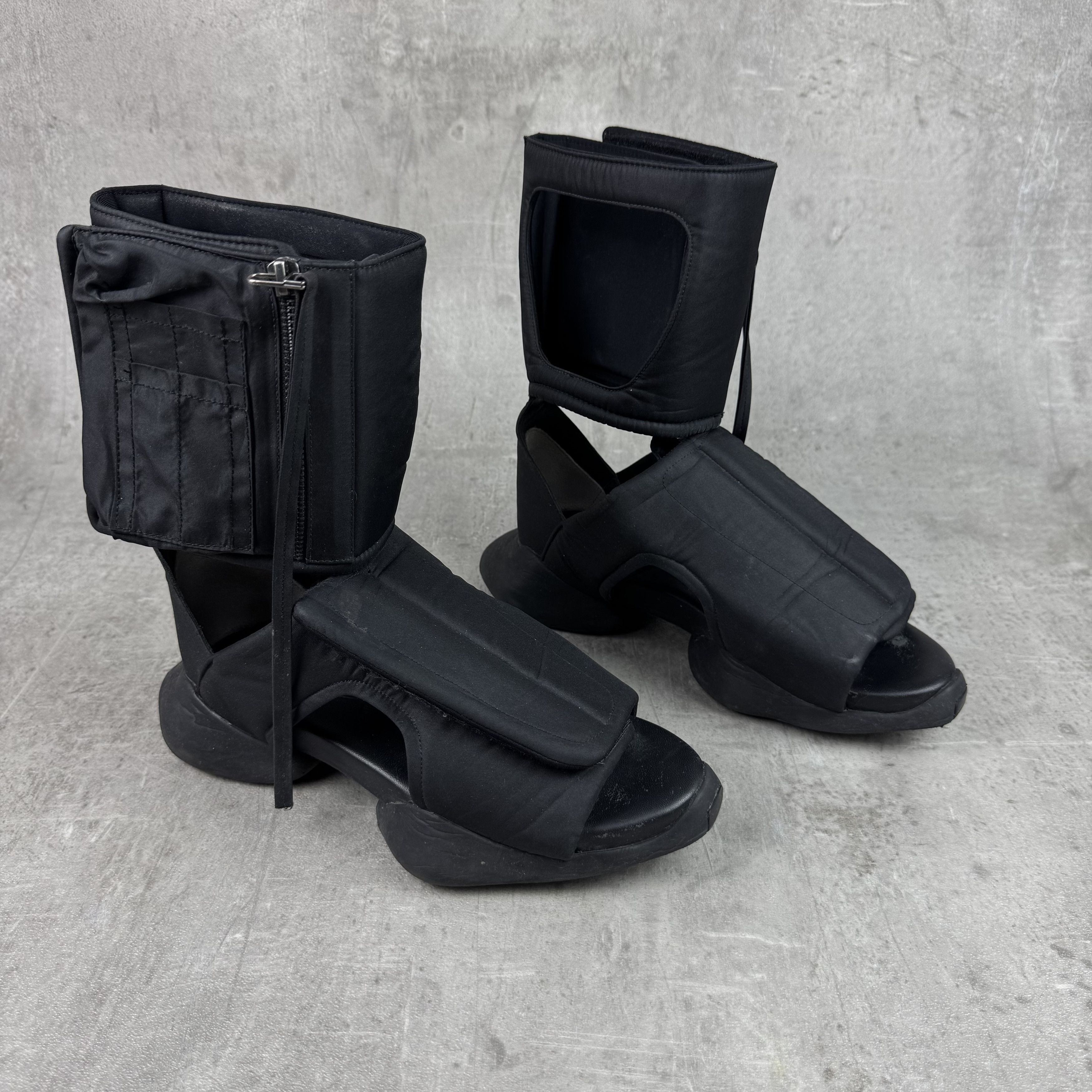 Adidas × Rick Owens RICK OWENS ADIDAS S/S 2016 Cyclops Cargo Sandals Size US 6 / EU 39 - 1 Thumbnail