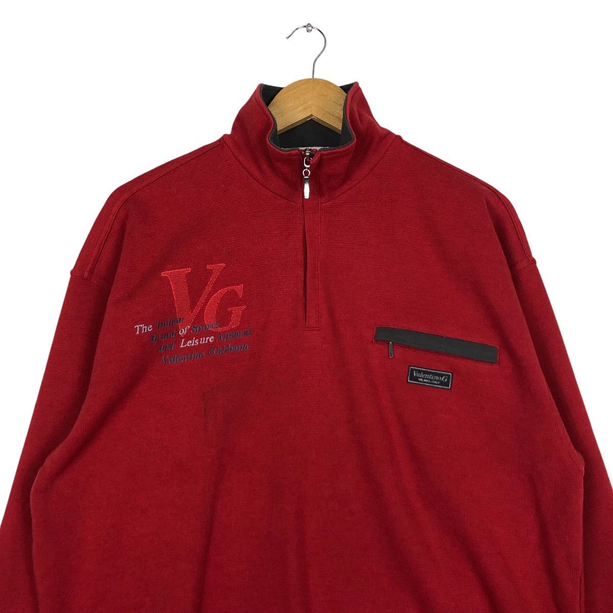 Vintage Vintage Valentino Gabbana Jumper Sweatshirt Pullover Medium Size US M / EU 48-50 / 2 - 2 Thumbnail