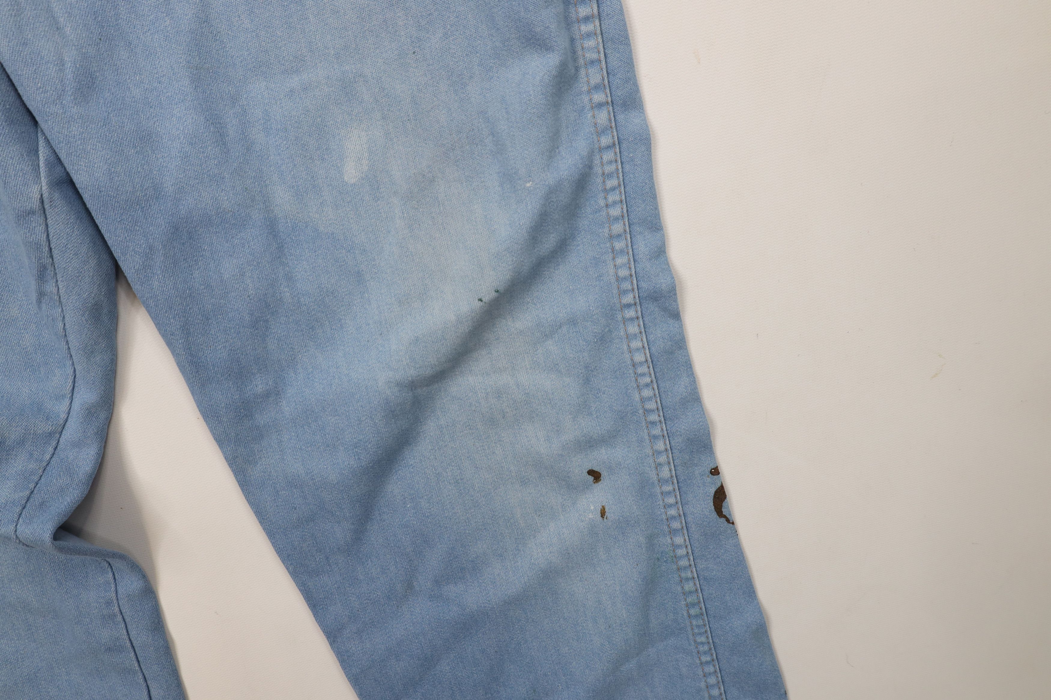 Vintage × Wrangler Vintage 70s 80s Wrangler Wide Leg Denim Jeans Cotton USA Size US 36 / EU 52 - 7 Thumbnail