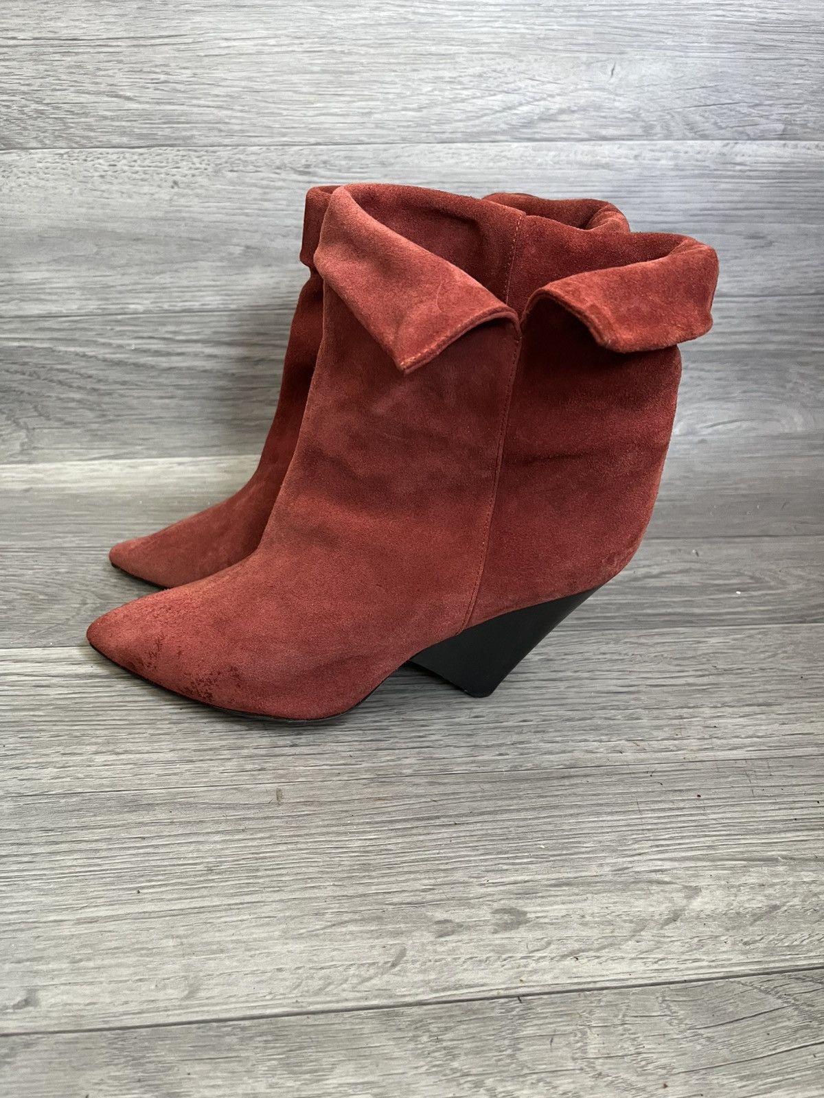 Isabel Marant Isabel marant luliana siede pink leather boots Size US 9 / IT 39 - 3 Thumbnail