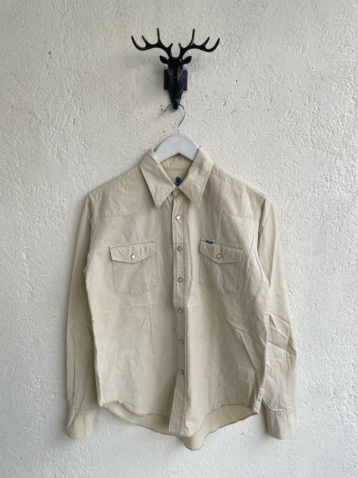 Bape 2000s Thrased Bape Japan Button Up Y2K Hysteric y’s Saint Size US M / EU 48-50 / 2 - 1 Thumbnail