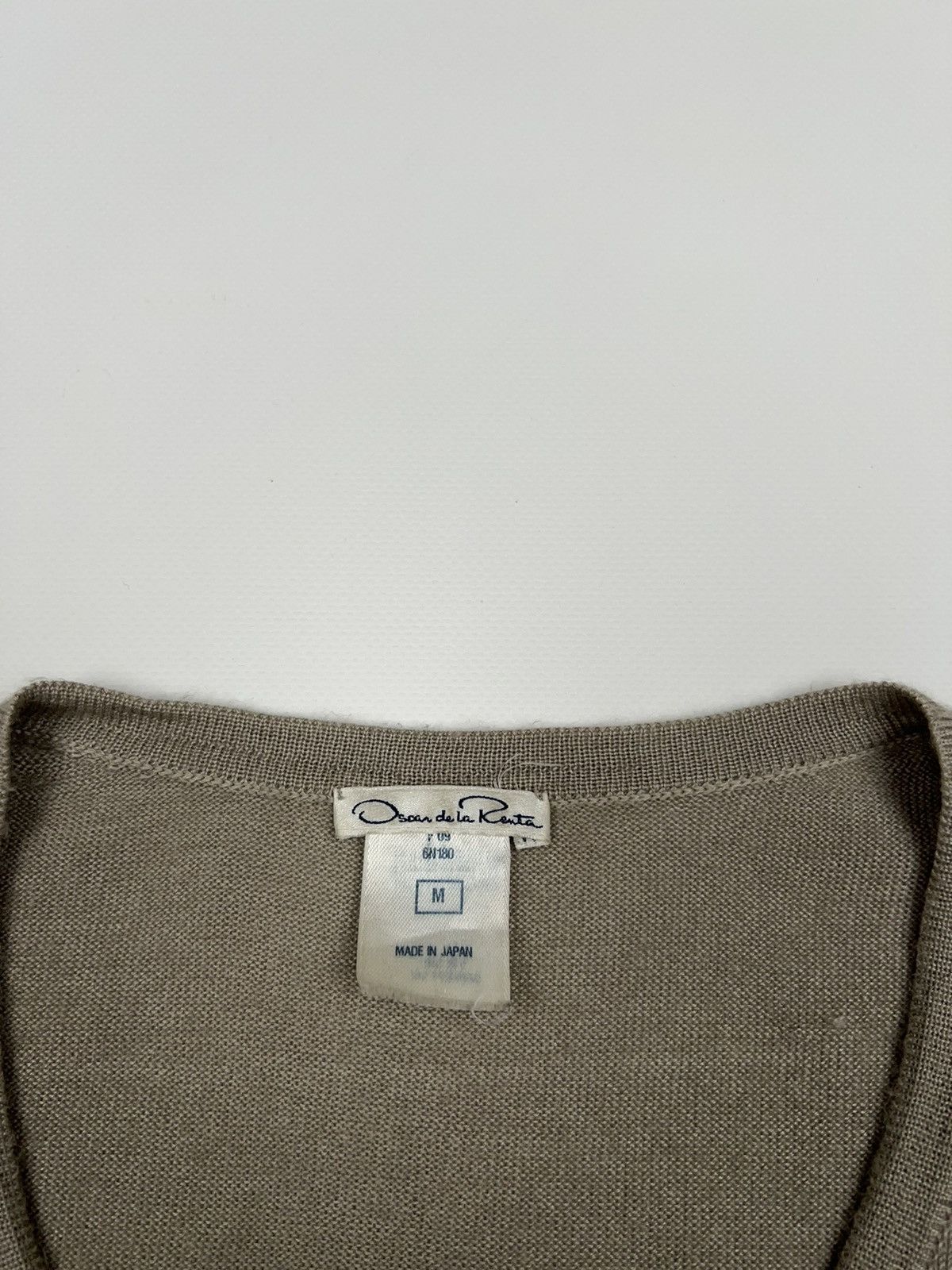 Oscar De La Renta Oscar De La Renta Cashmere Silk Sweater Cardigan Size M / US 6-8 / IT 42-44 - 5 Thumbnail