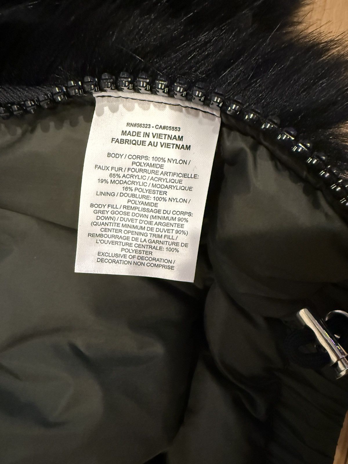 Nike × Sacai Nike x sacai Women’s Faux Fur Down Jacket – CT3267-355 XL Size XL / US 12-14 / IT 48-50 - 4 Thumbnail