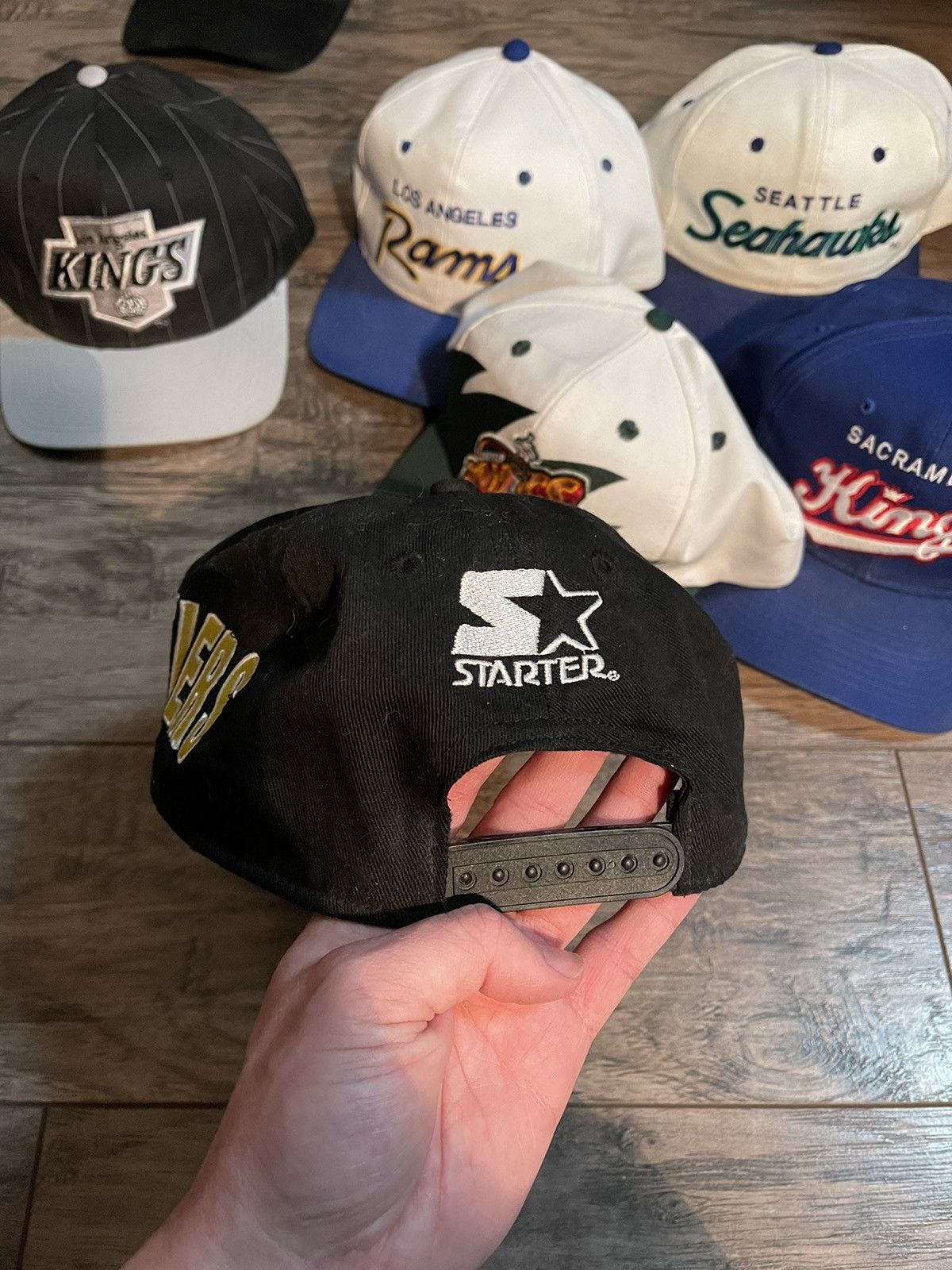 Vintage Vintage Pittsburg Steelers Starter Snapback Size ONE SIZE - 4 Thumbnail