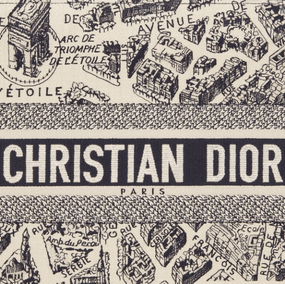 Dior o1w1db10525 M1296Z Size : OS / Tote Bag in Beige/Navy Blue Size ONE SIZE - 5 Thumbnail