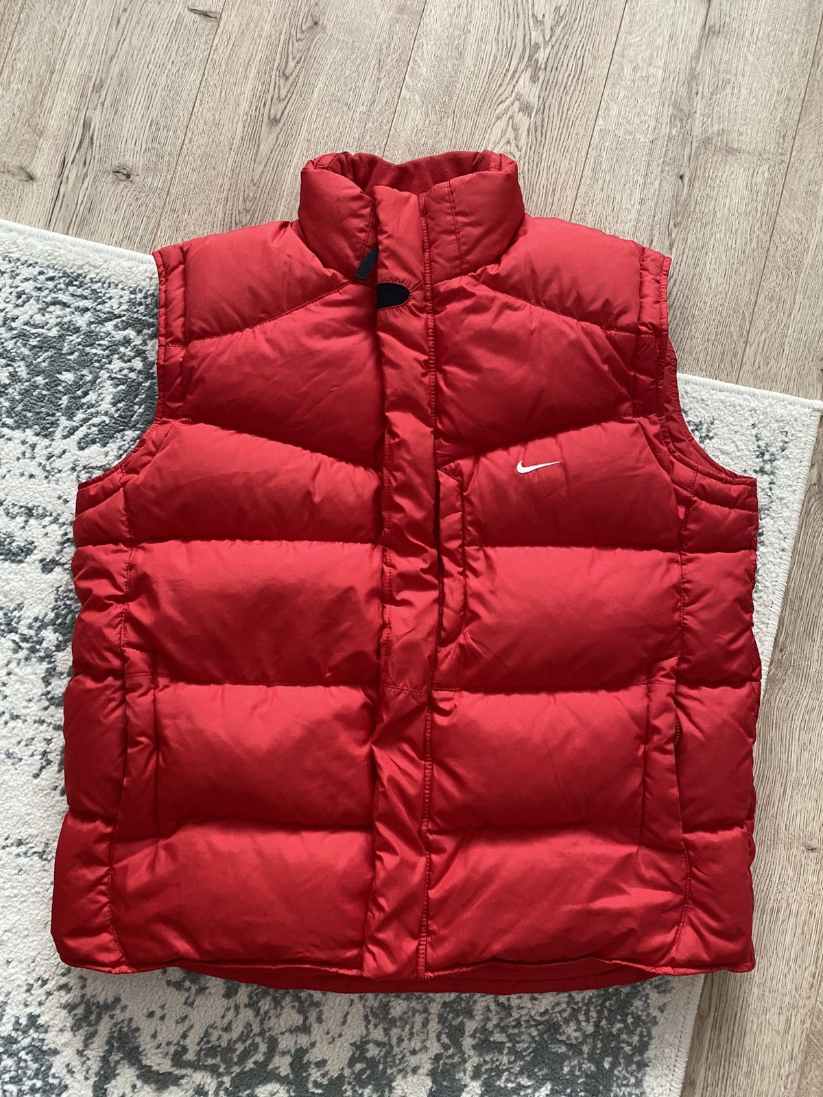 Nike y2k vintage Nike Puffer Vest Size US L / EU 52-54 / 3 - 1 Thumbnail