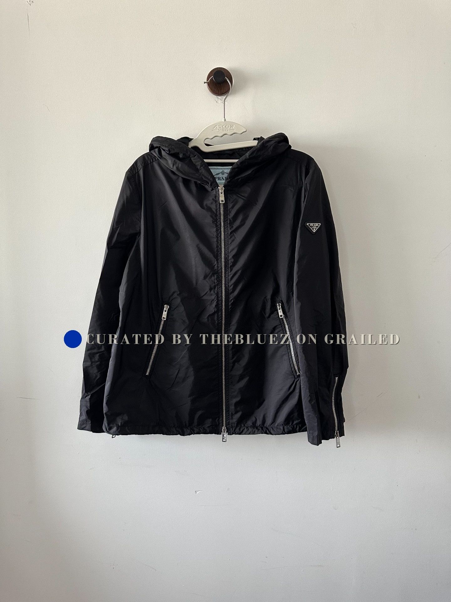 Prada Prada Art.SGH278 Nylon Zip Up Jacket | Grailed