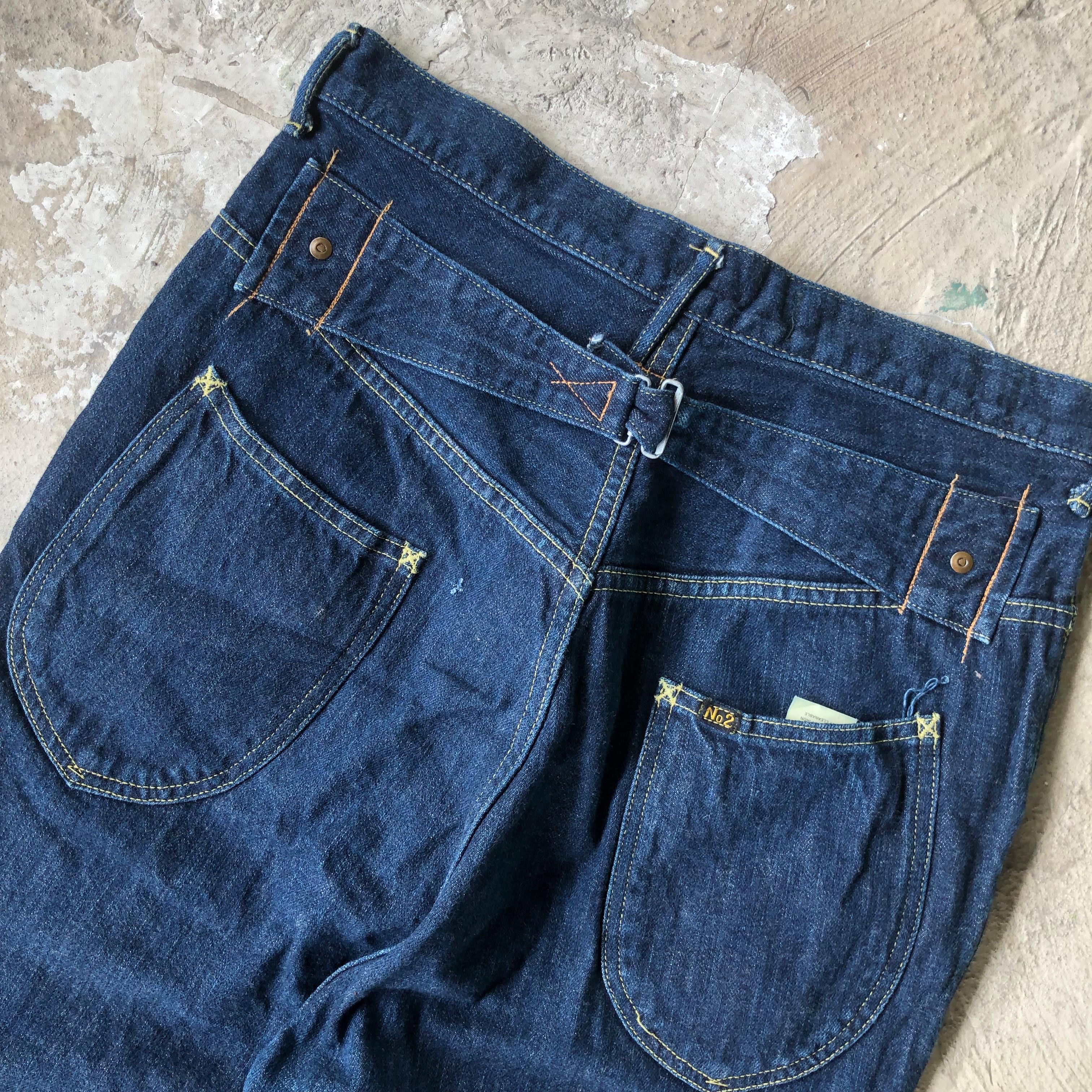 Kapital × Kapital Kountry 1990s Kapital Highwaist Buckle Back denim Size US 30 / EU 46 - 4 Thumbnail