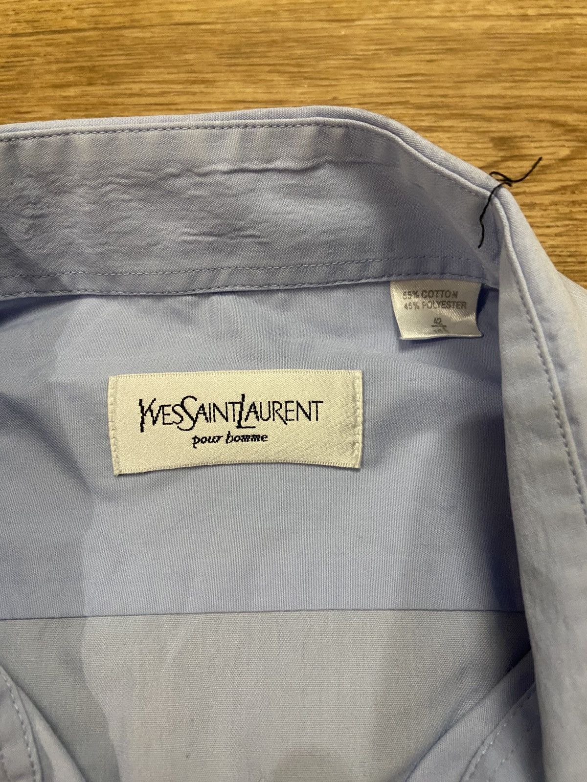 Yves Saint Laurent Yves Saint Laurent Vintage Shirt XL Size US XL / EU 56 / 4 - 3 Thumbnail